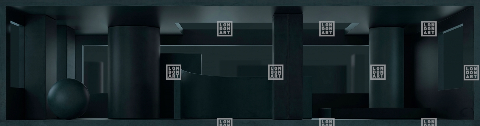 Tapet exclusive wallpaper / second life (negru), londonart 
