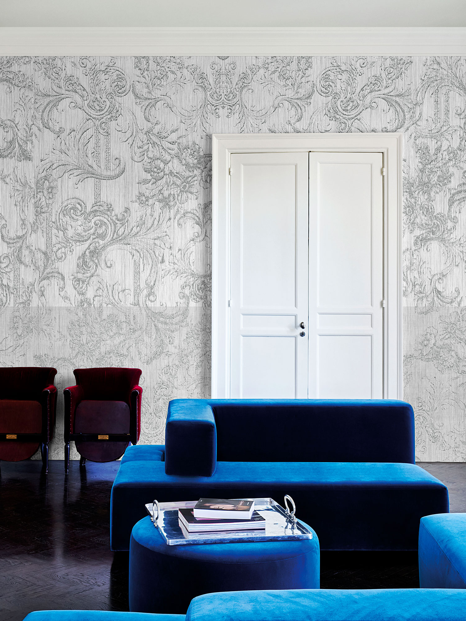 Tapet exclusive wallpaper / timewarp (gri), londonart 