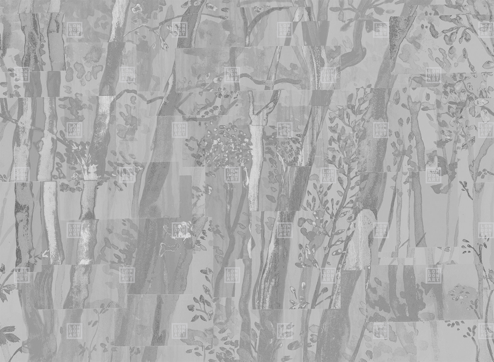Fototapet Exclusive Wallpaper / Little Darling (gri), personalizat, Londonart Darling
