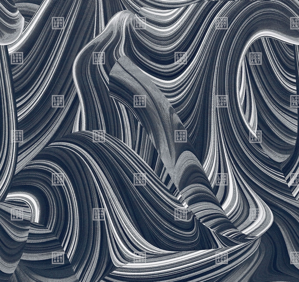 Tapet exclusive wallpaper / groovy (negru), londonart 