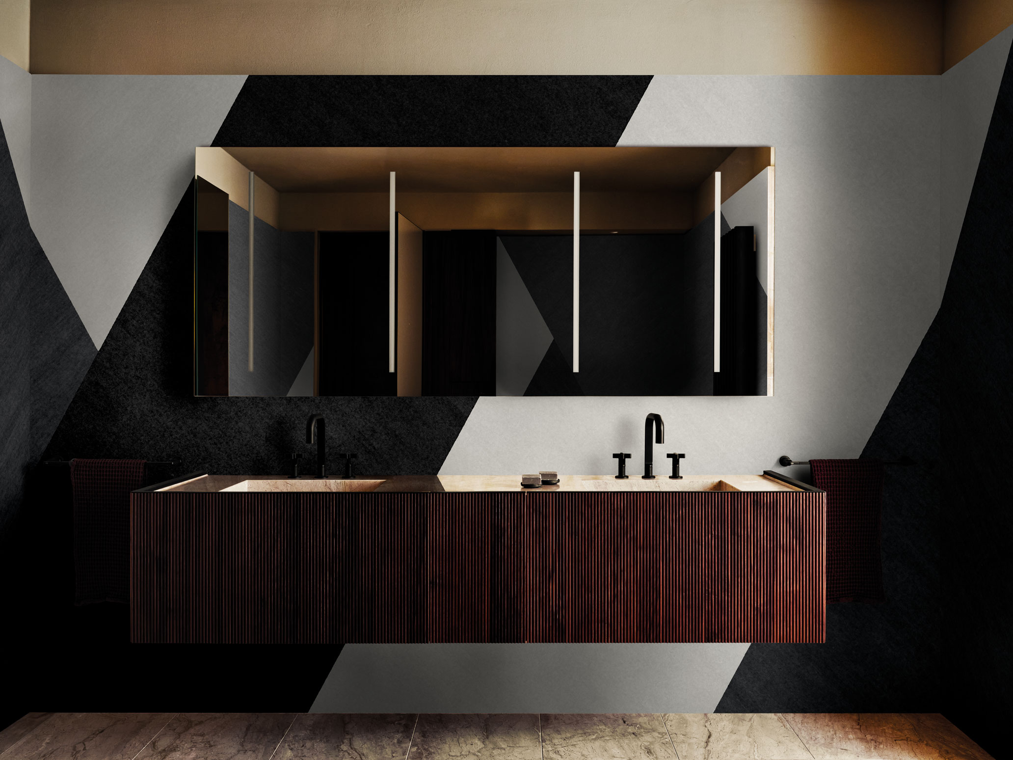 Tapet giopagani / crossroads (negru a), londonart 