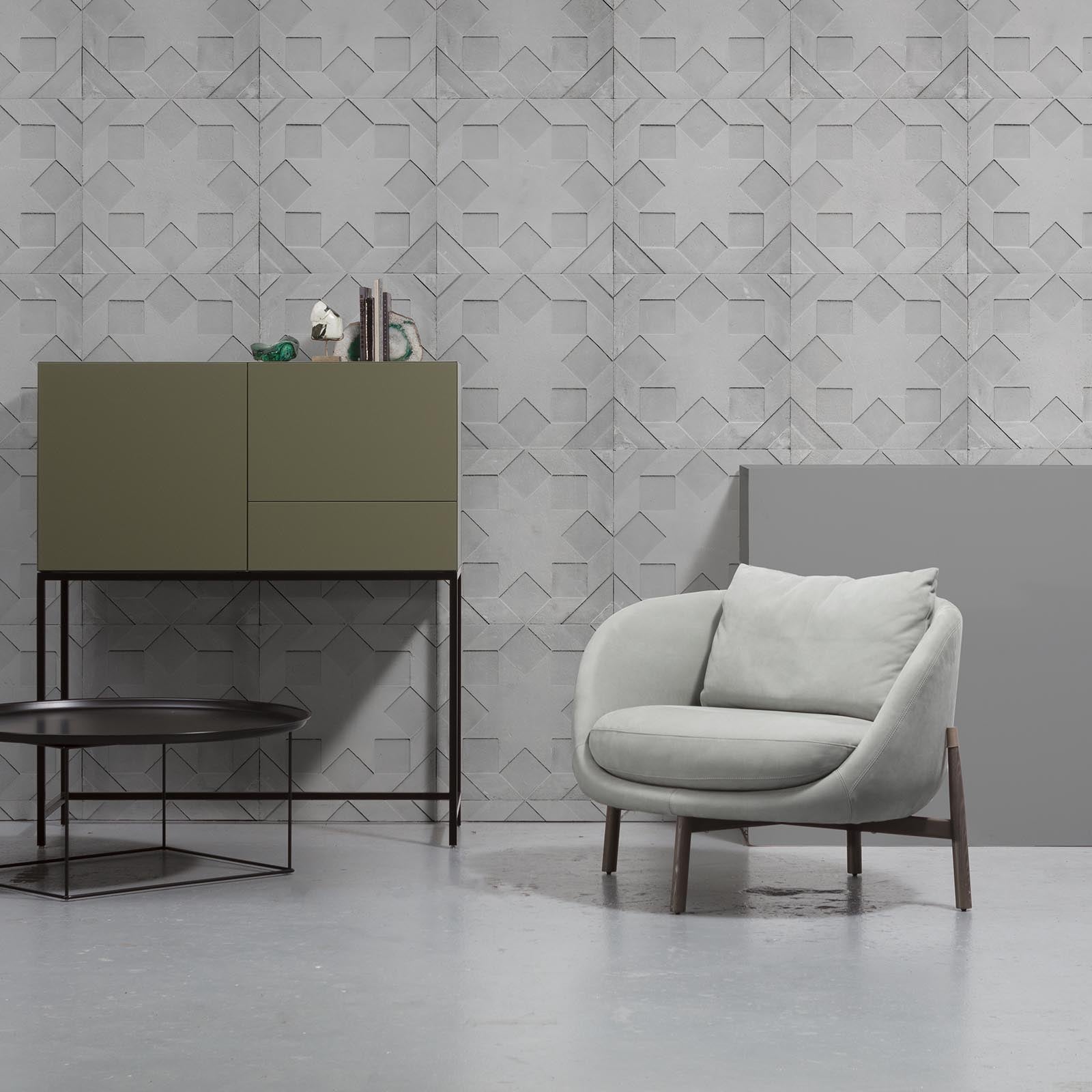 Tapet designer moulded concrete, star by nada debs, nlxl, 4.4mp/rolă 