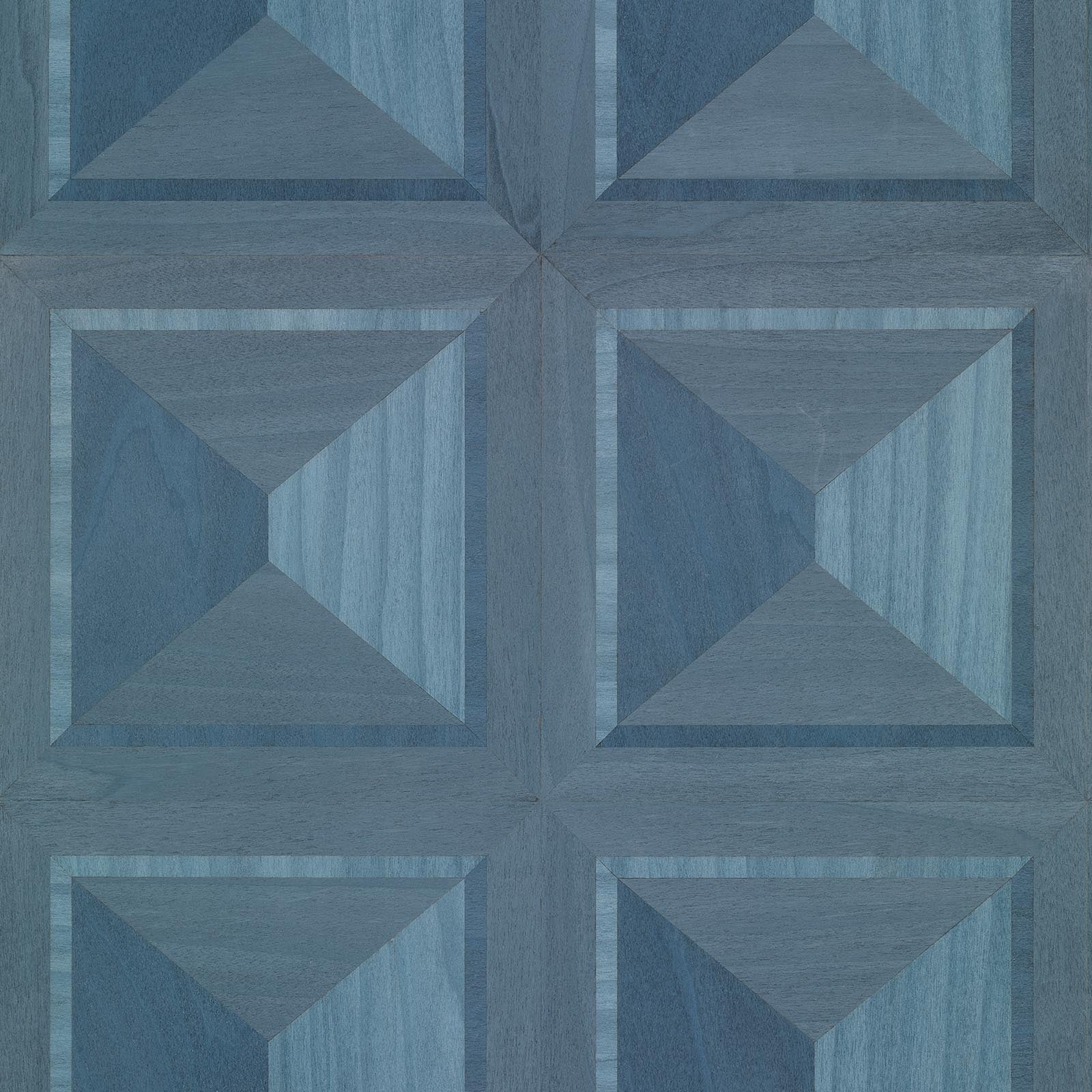 Tapet designer marquetry, blue by thomas eurlings, nlxl, 4.9mp / rola 