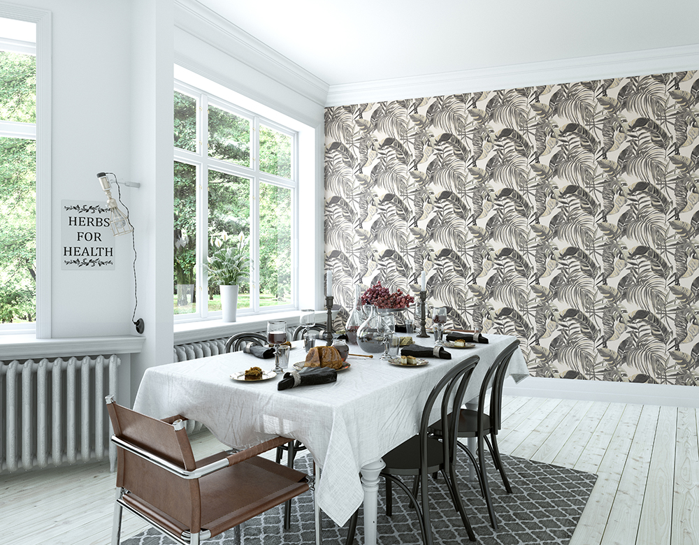 Tapet palmera, sable & stone, ohpopsi 