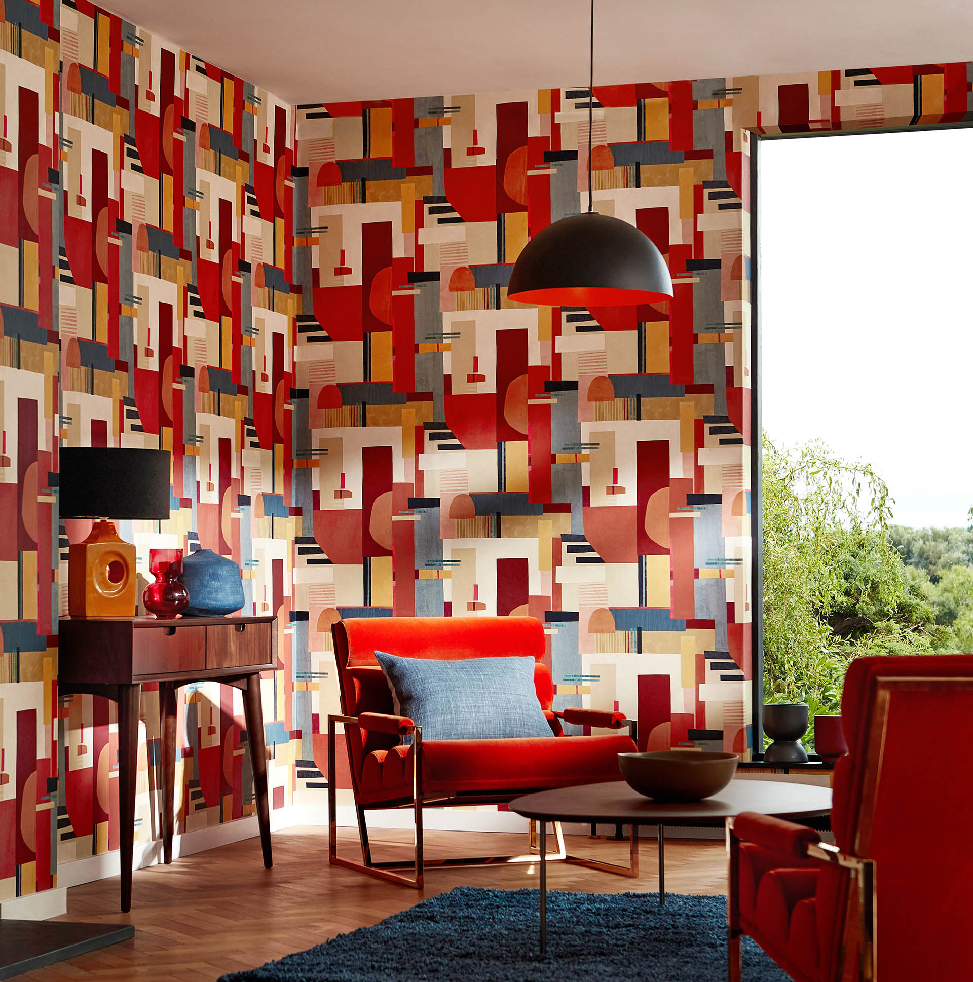 Tapet Blocs, Paprika, Ohpopsi