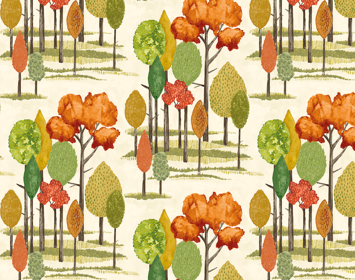 Tapet tall trees, autumn, ohpopsi 