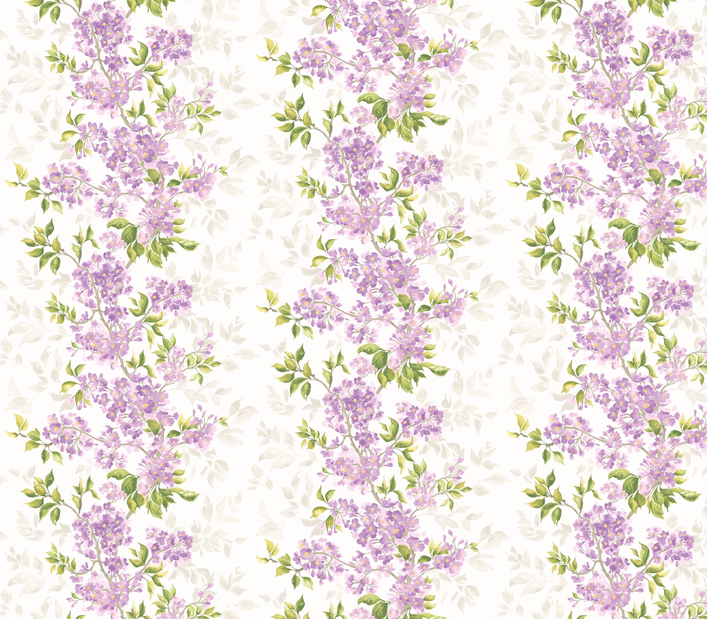 Tapet Sakura, Lilac, Ohpopsi  image