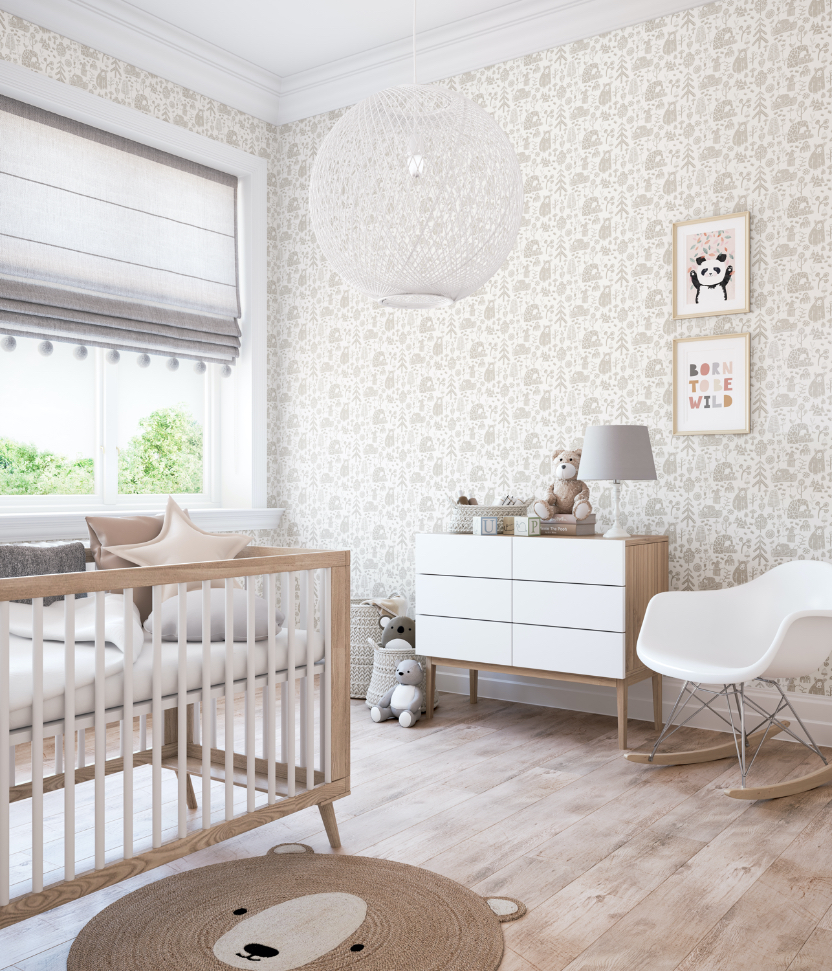 Tapet honeywood bears, dove, ohpopsi 