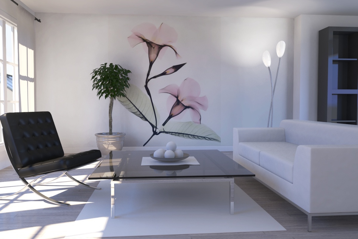 Foto tapet 3d mandevilla, personalizat, photowall 