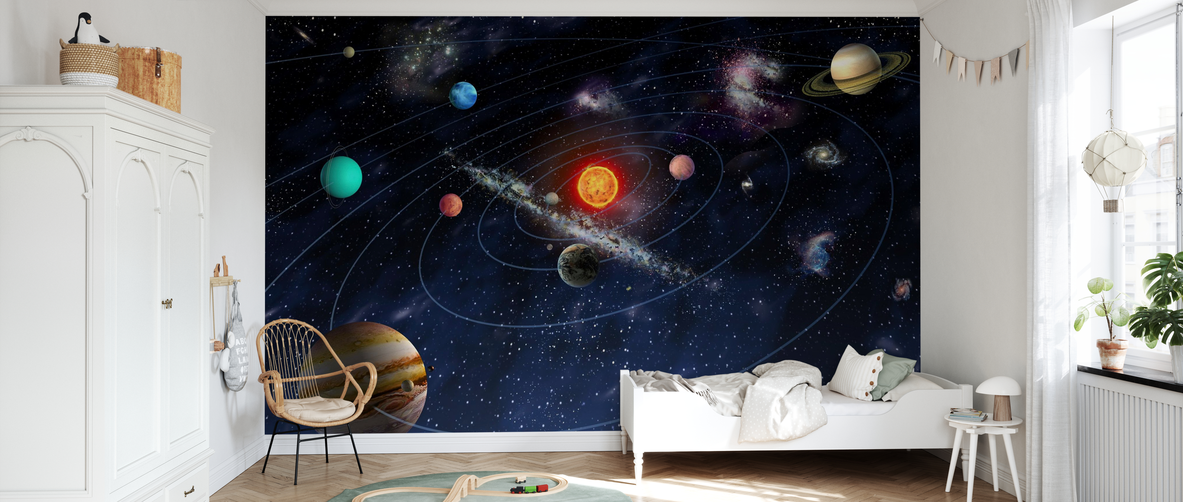 Tapet Solar System, Photowall