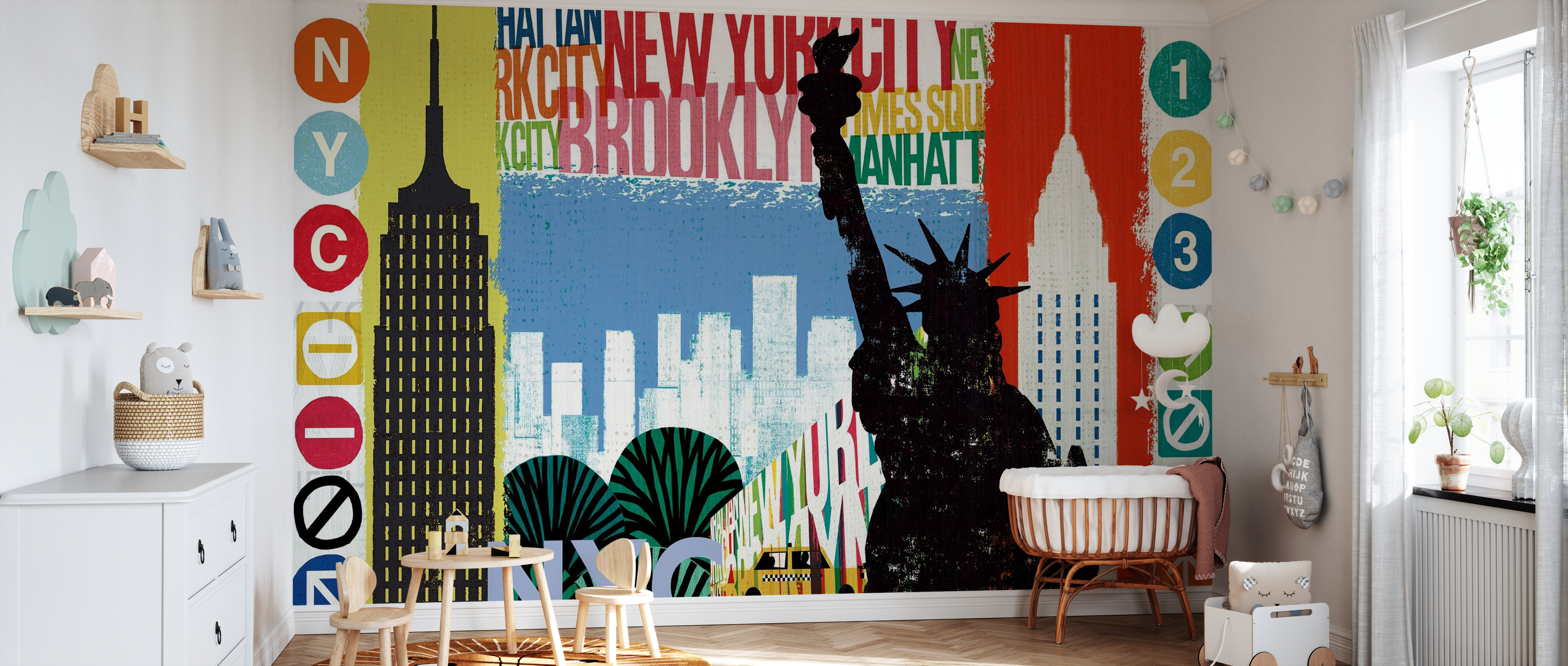 Fototapet New York City Life I, personalizat, Photowall 