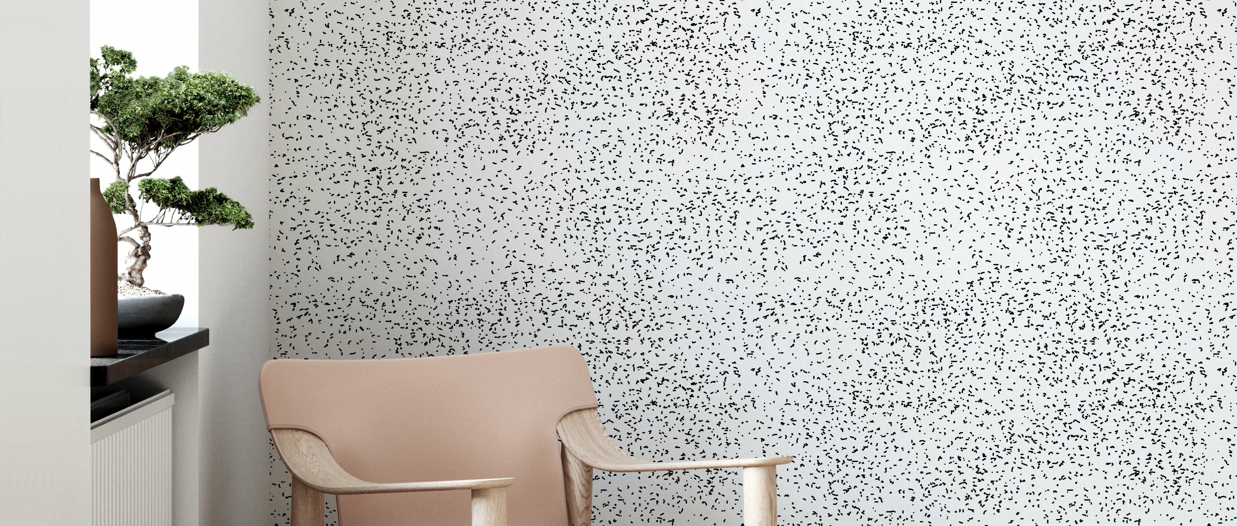 Tapet Speckle Black, Photowall