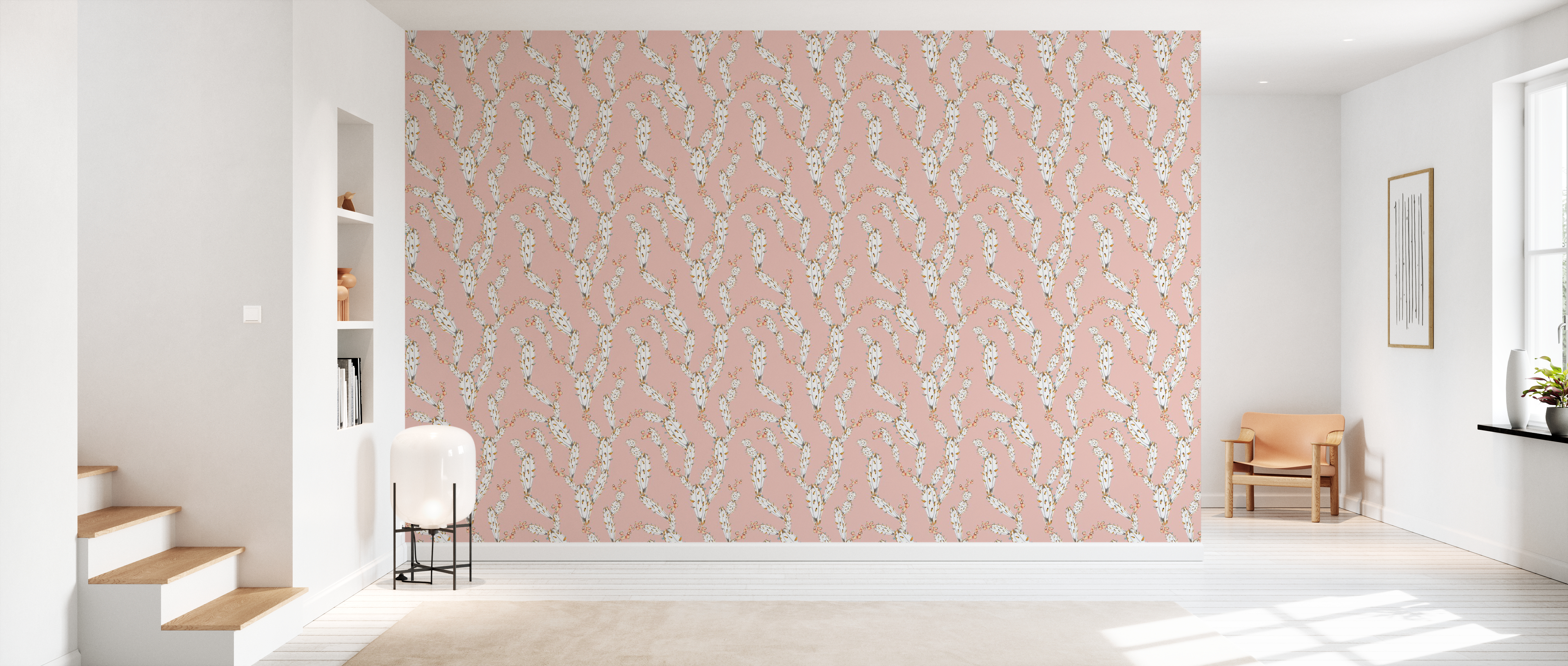 Fototapet mostly cactus pink, personalizat, photowall 