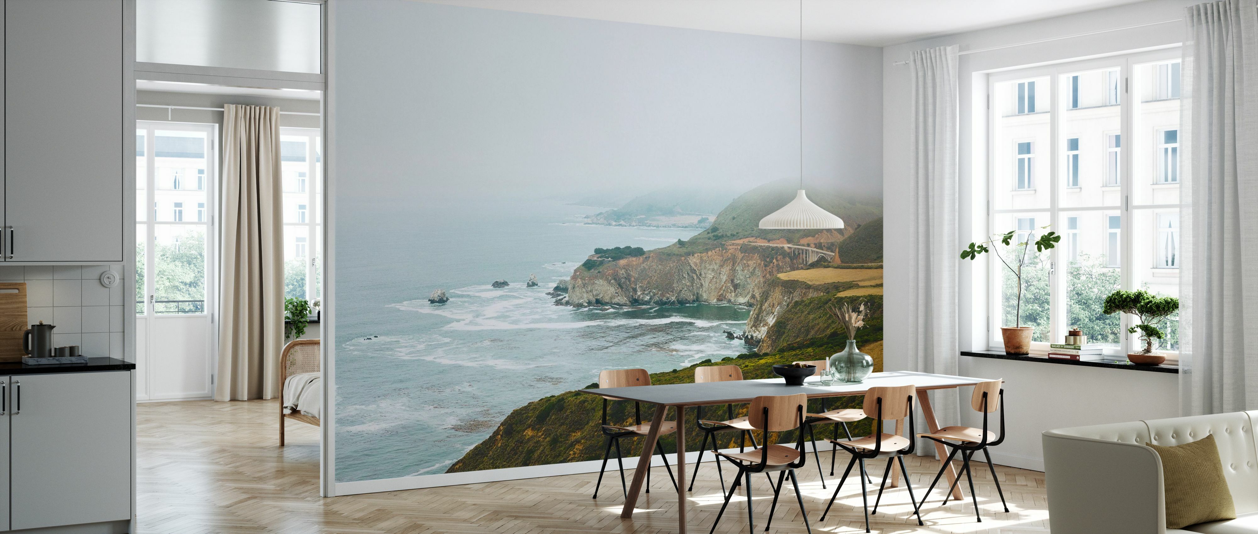 Tapet View of Bixby Bridge, California, Photowall