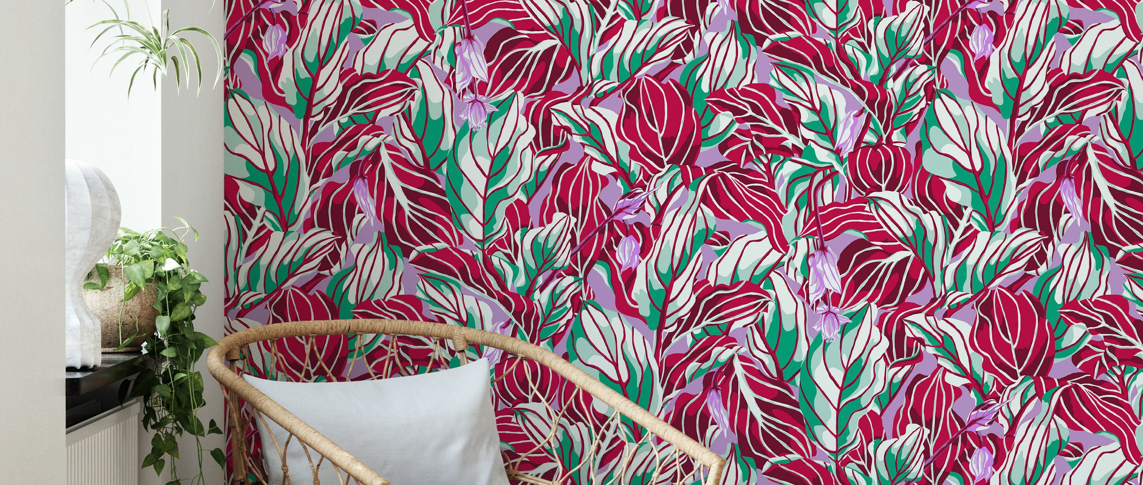 Tapet stunner, lilac, photowall 