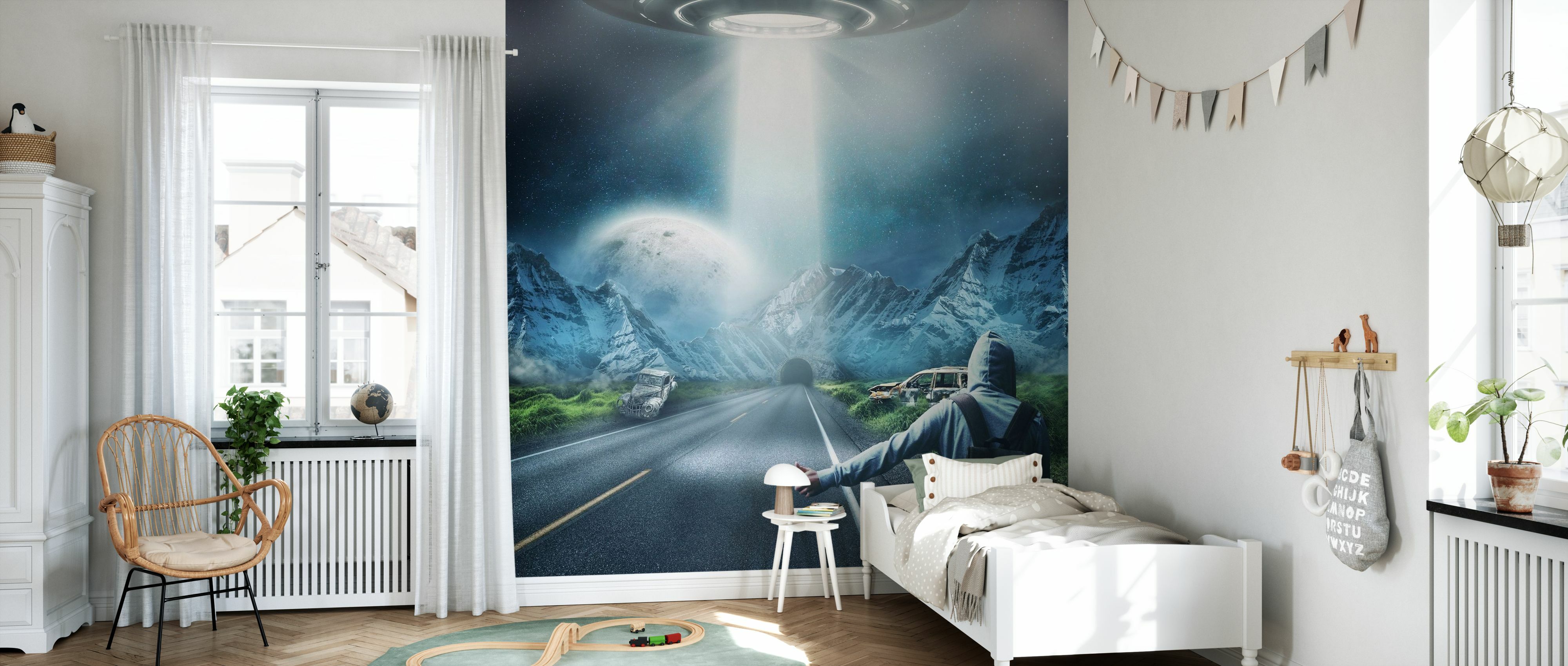 Tapet ufo fantasy, photowall 