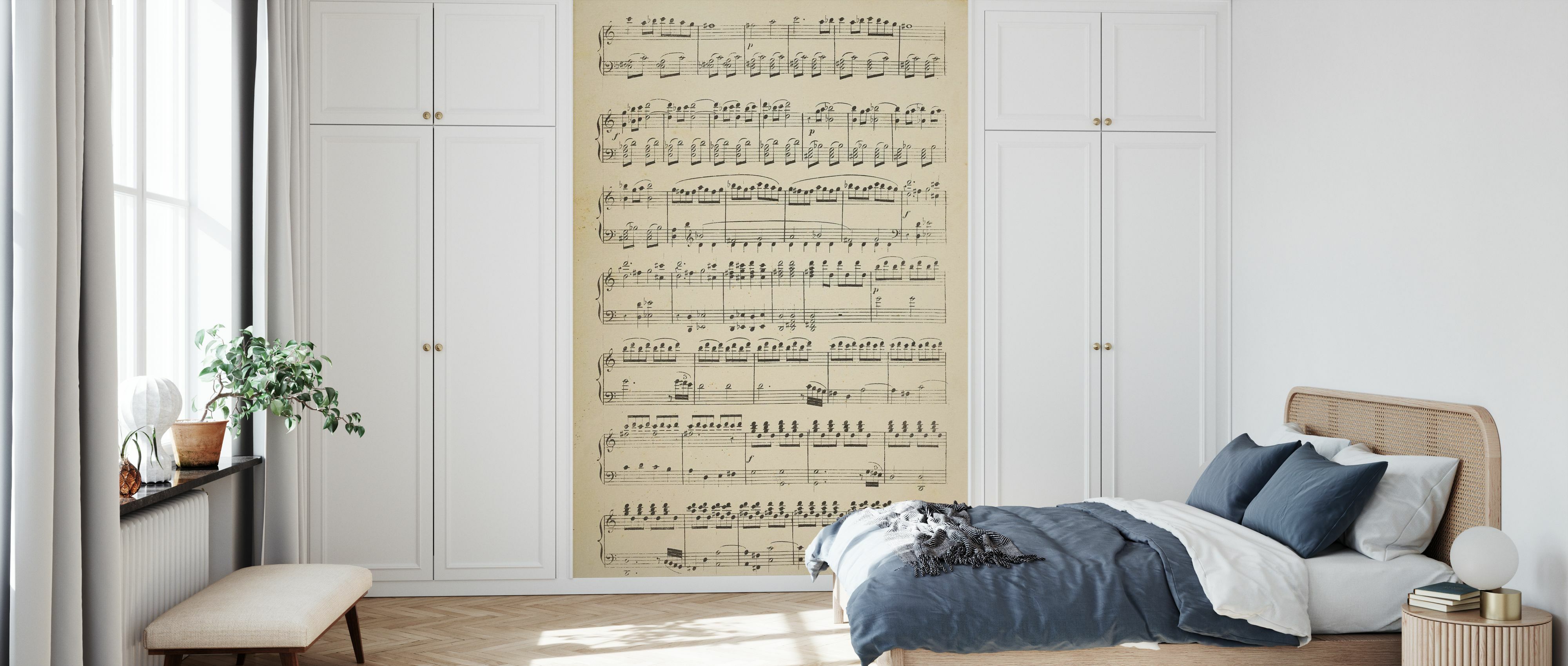 Fototapet musical notes part 1, personalizat, photowall 