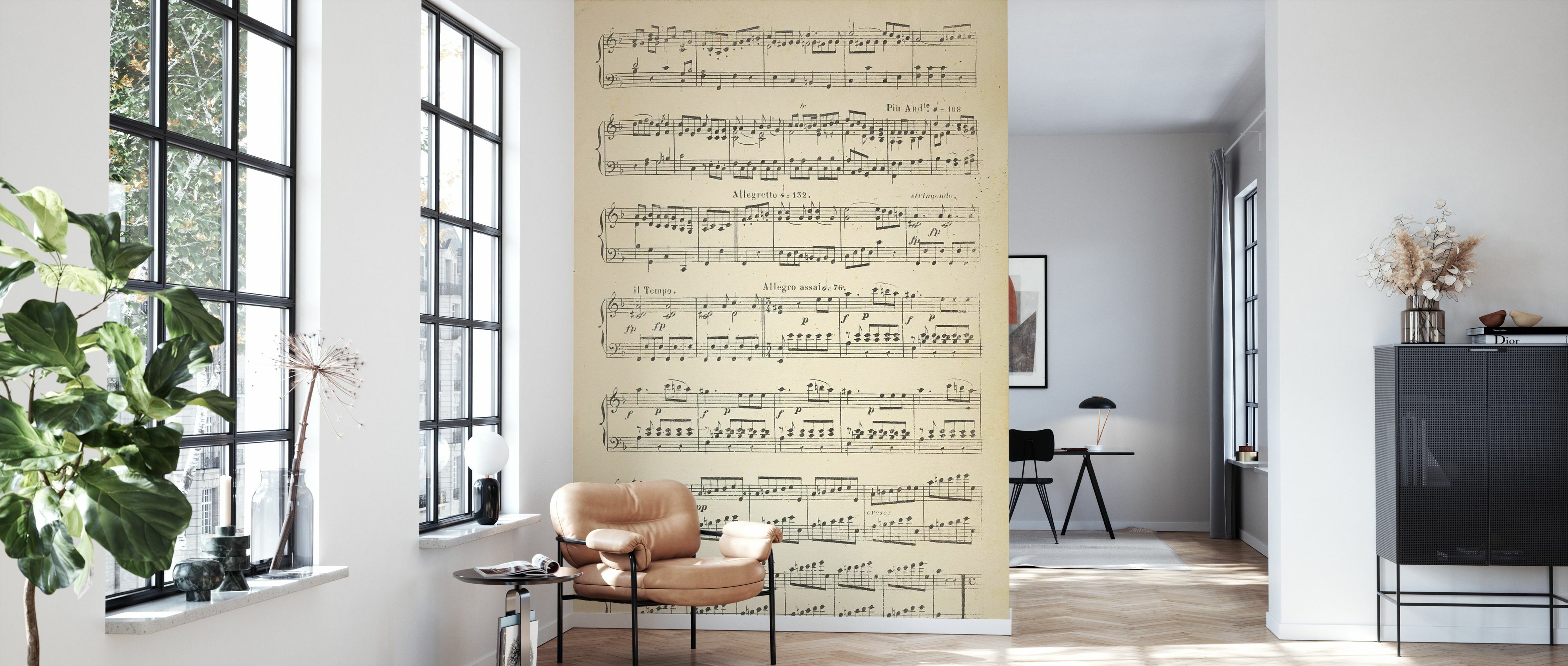 Fototapet musical notes part 2, personalizat, photowall 