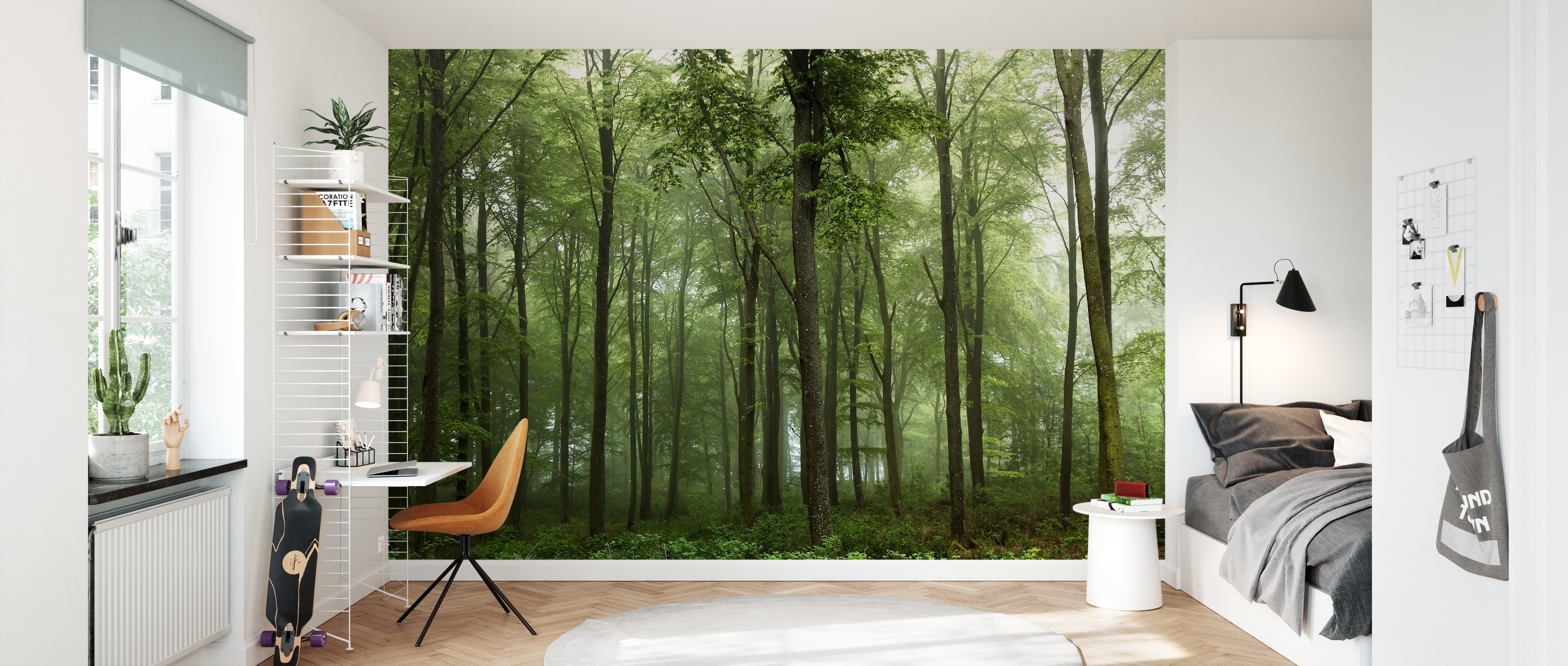 Tapet forest, photowall 
