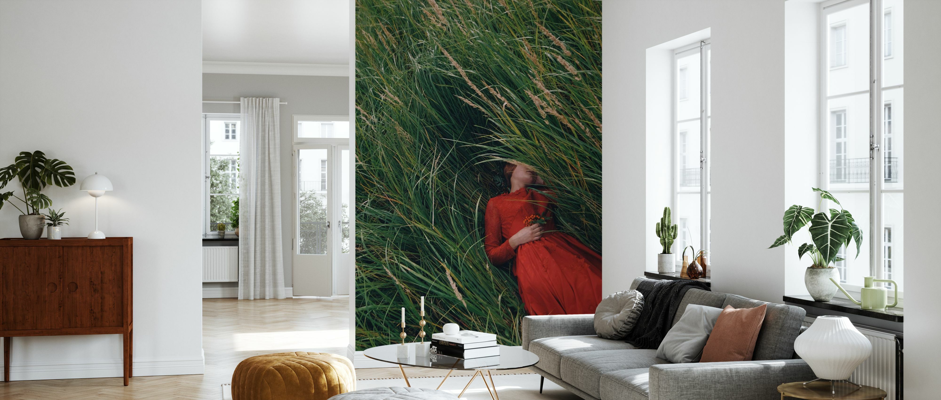 Fototapet sleepy field, personalizat, photowall 
