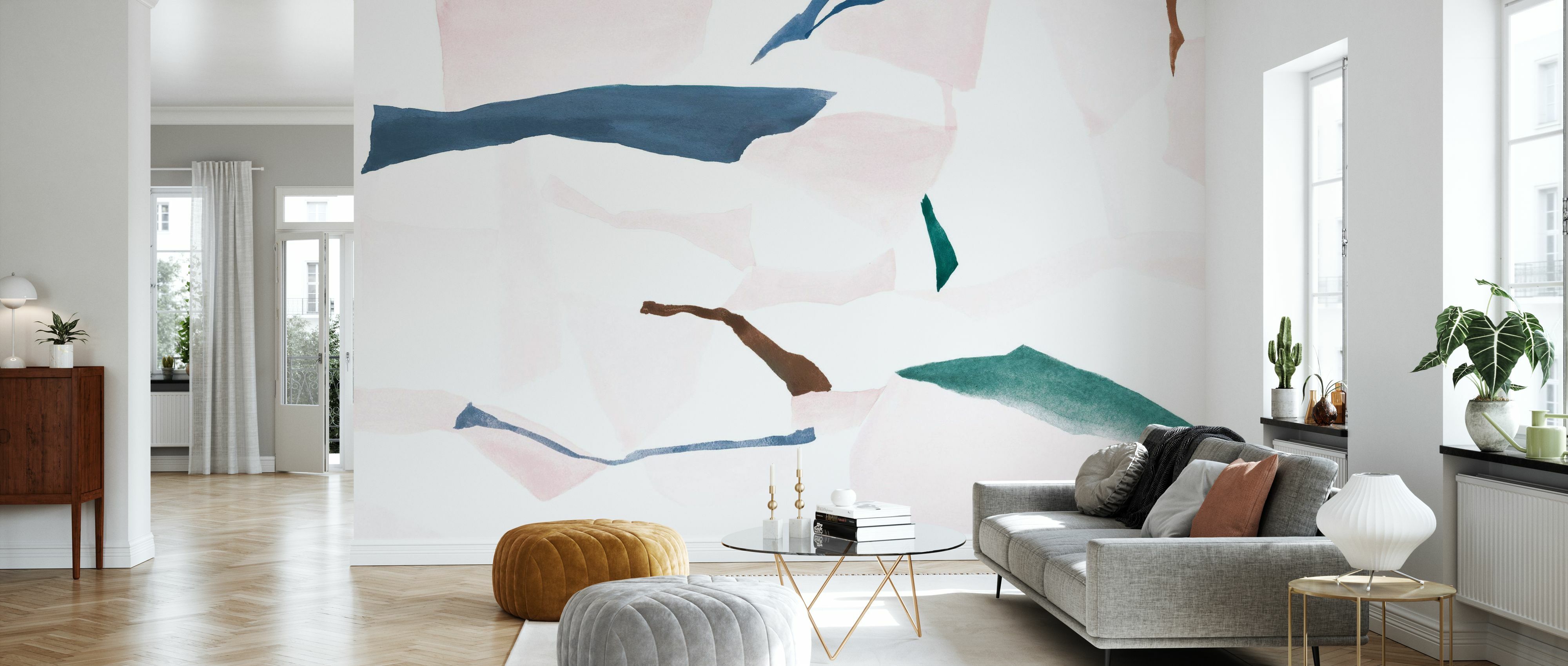 Tapet fractal chalcedony and geode, photowall 