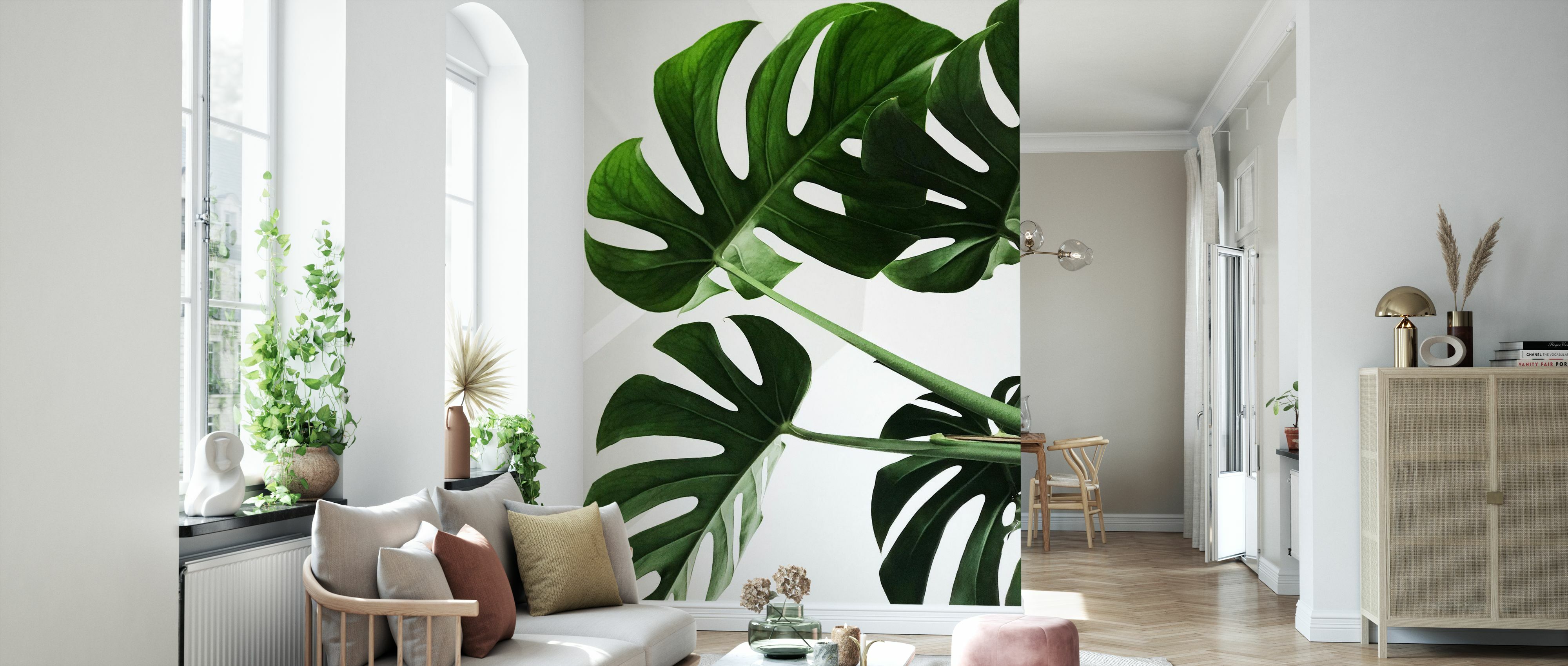 Fototapet monstera leaves, personalizat, photowall 