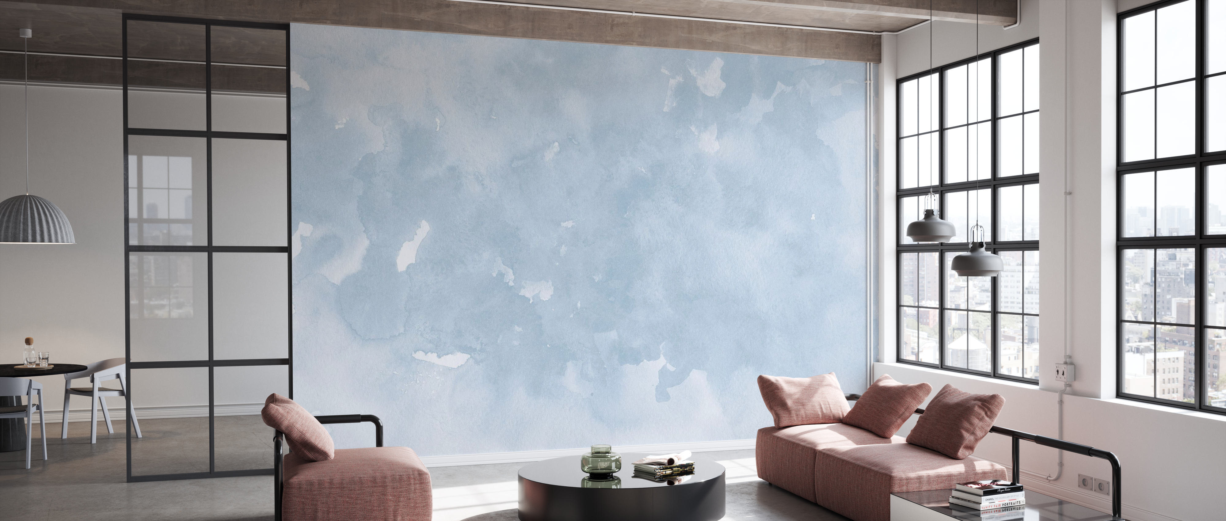 Fototapet watercolor minimalism xviiii, personalizat, photowall 