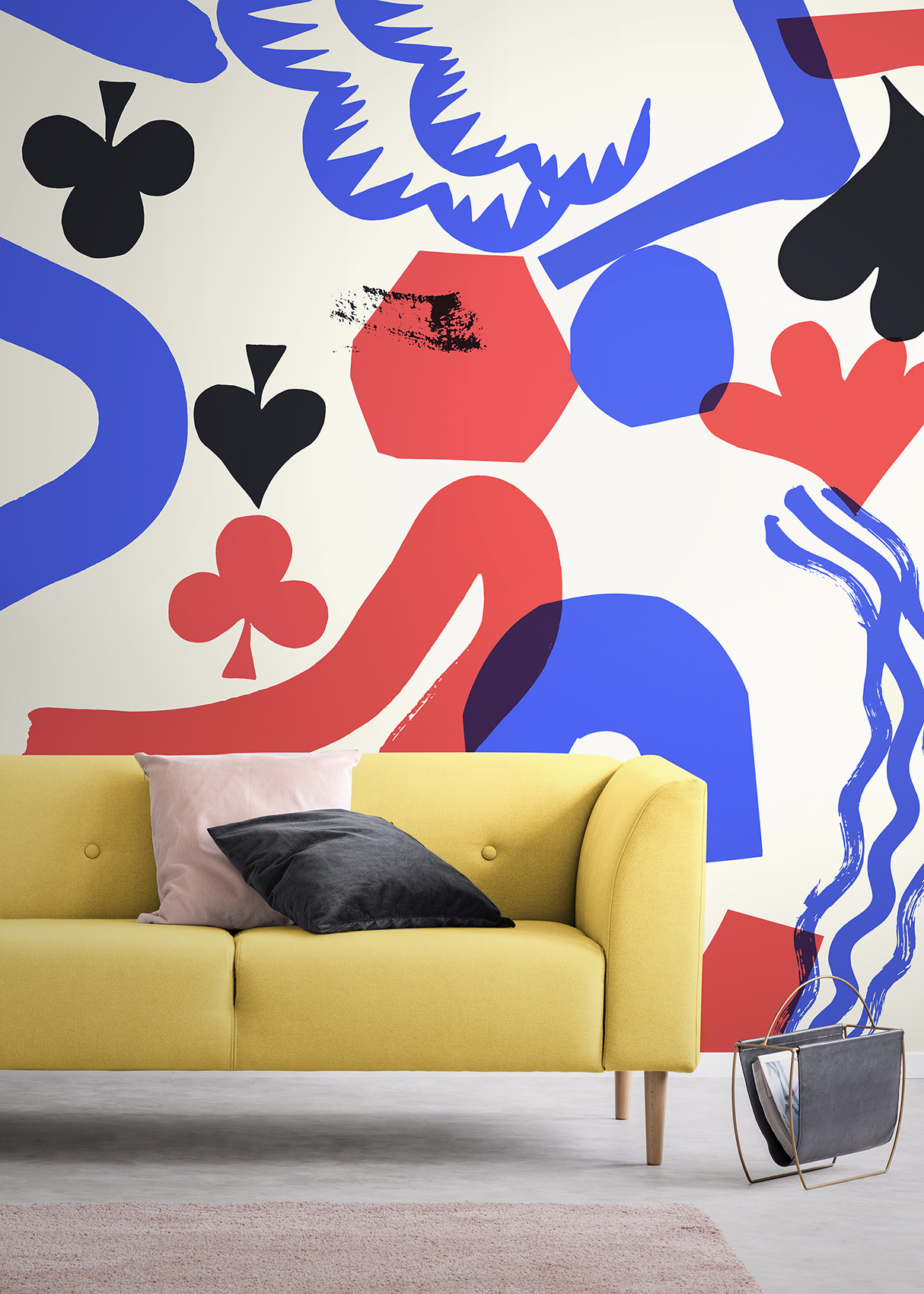 Tapet playing cards i, photowall 