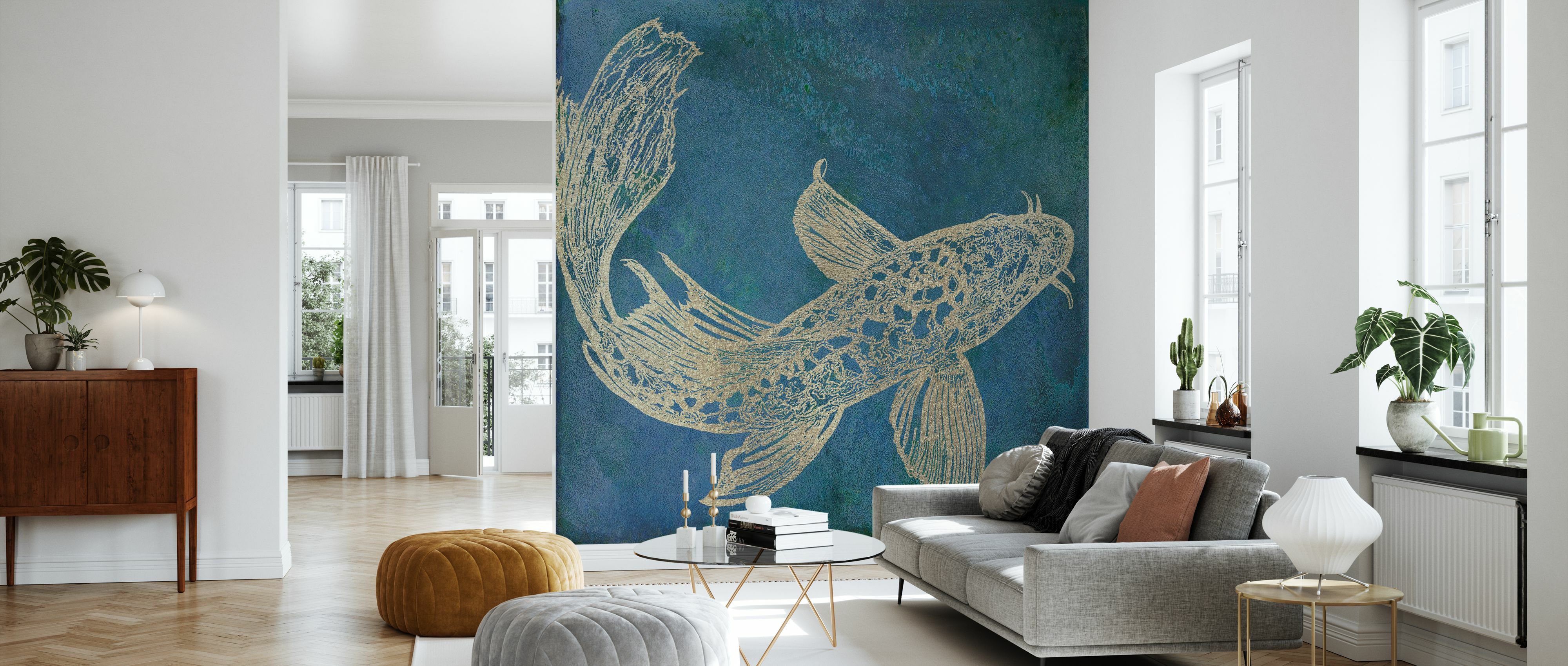 Tapet koi fish, photowall 