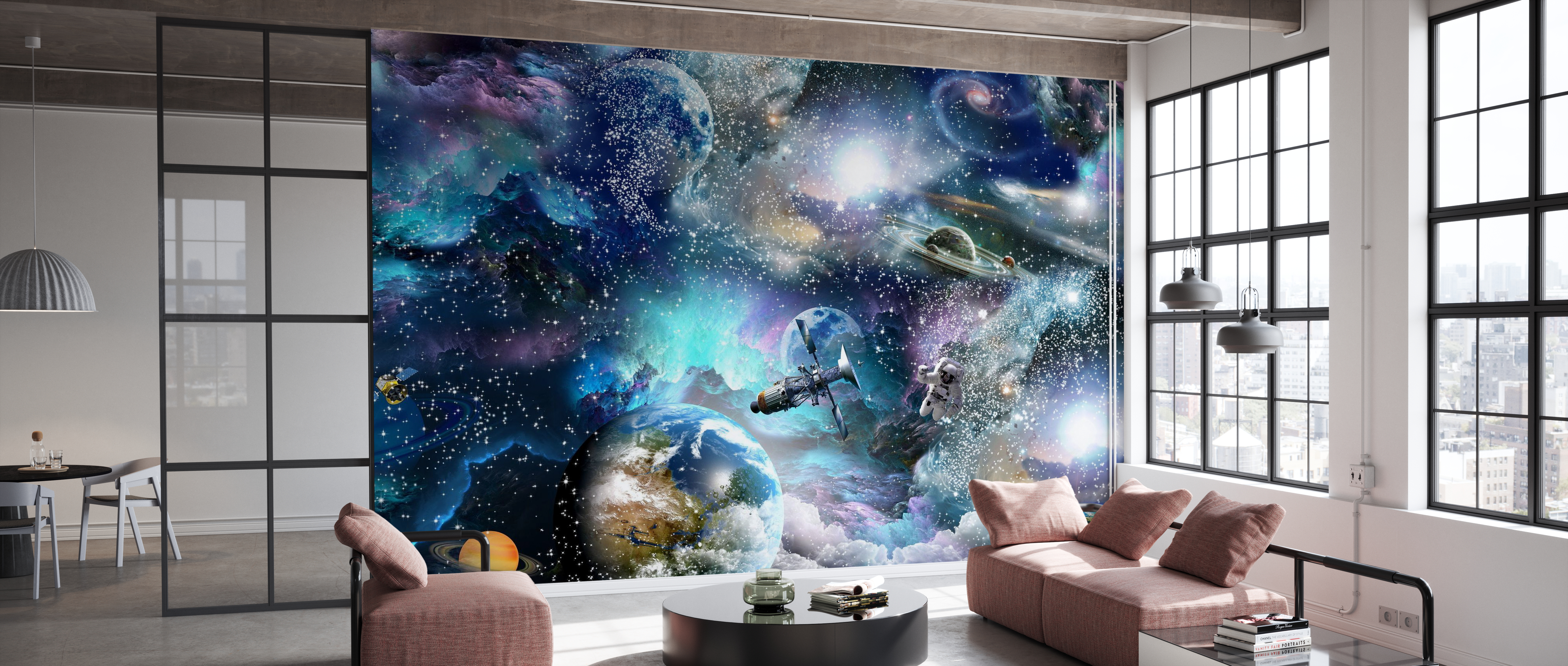 Tapet space essay, photowall 