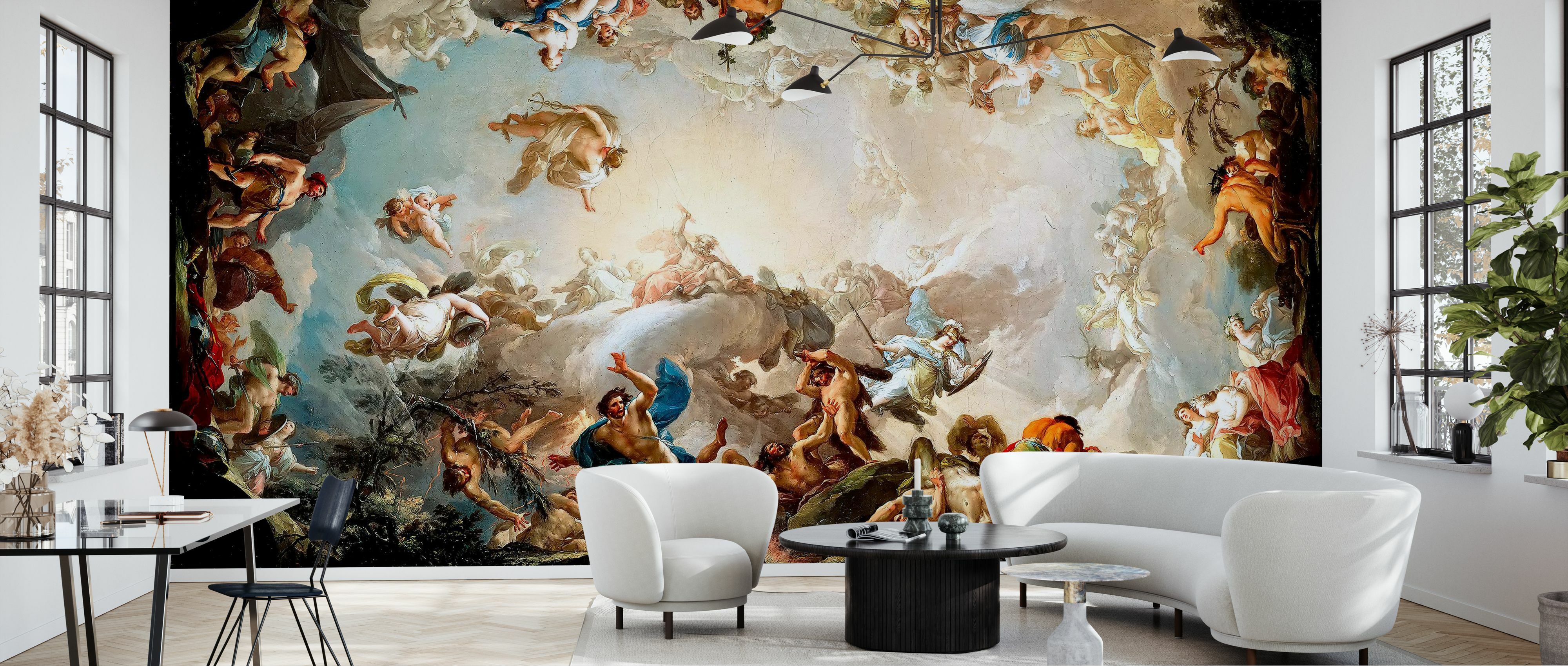 Tapet renaissance circle, photowall 