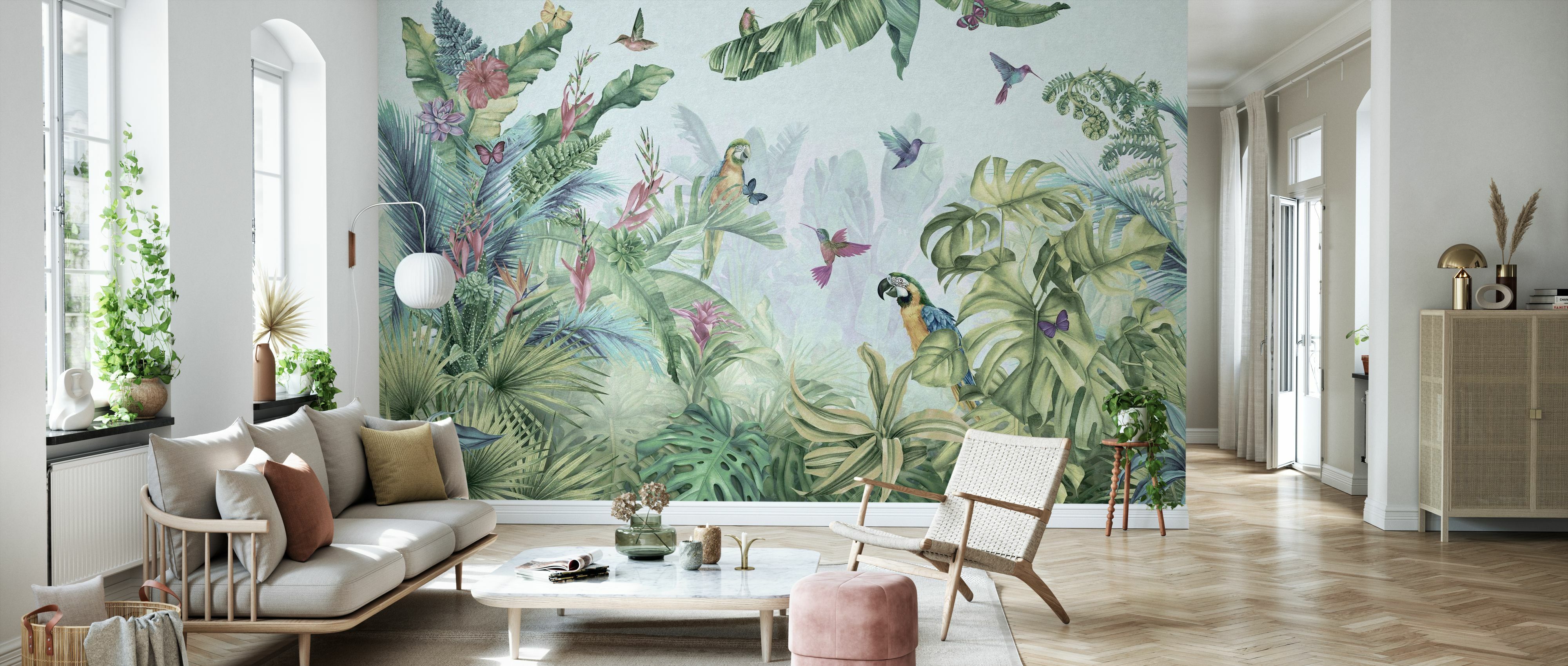 Tapet parrots paradise, photowall 