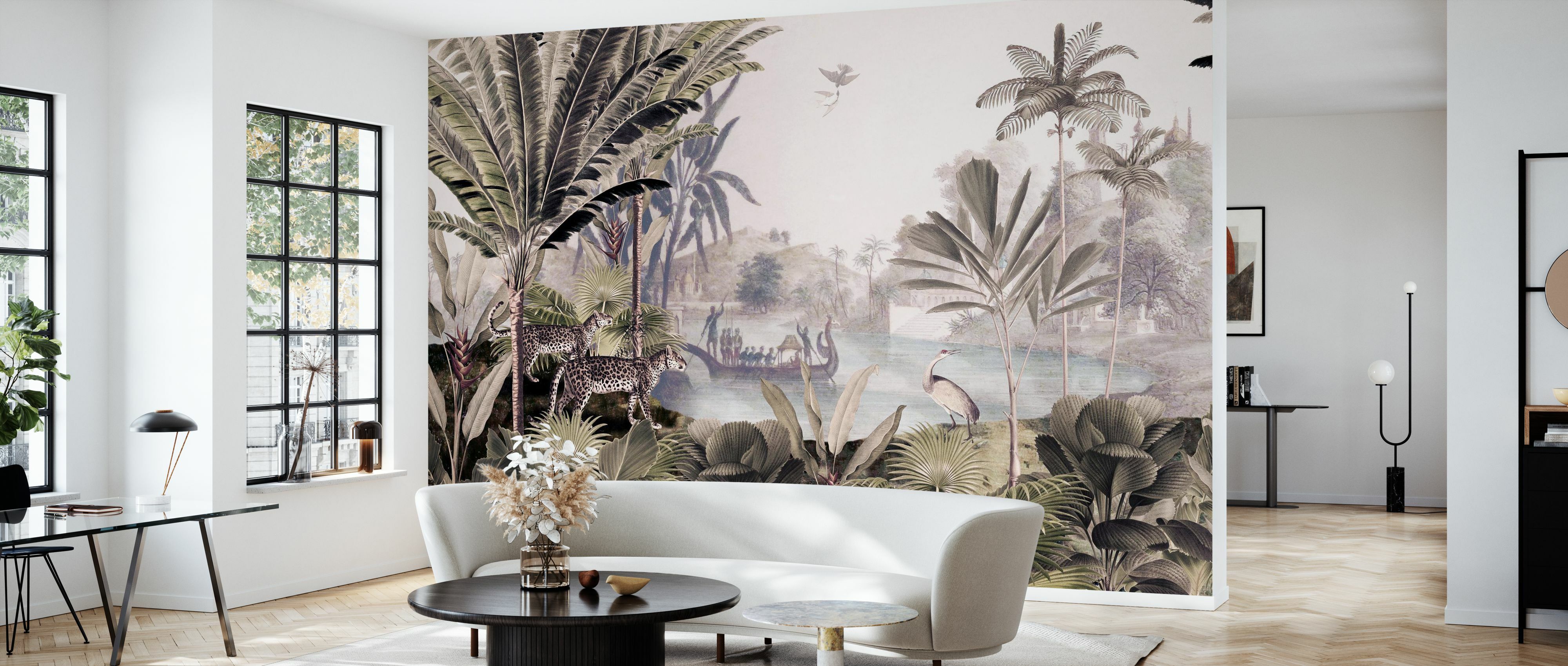 Tapet leopard landscape, photowall 