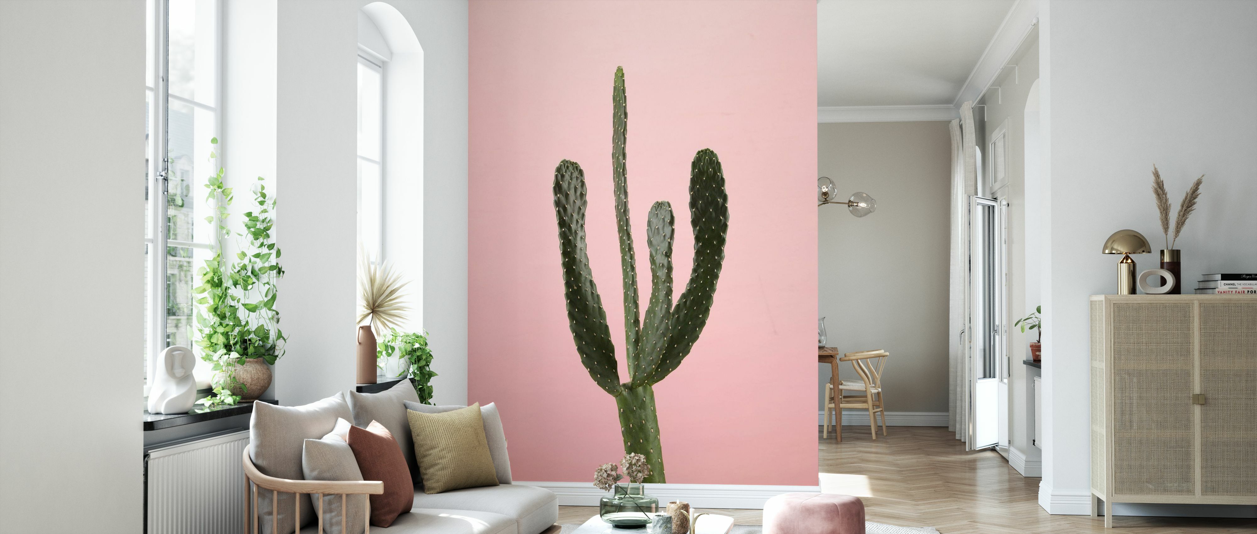 Fototapet Cacti, Pink, Personalizat, Photowall