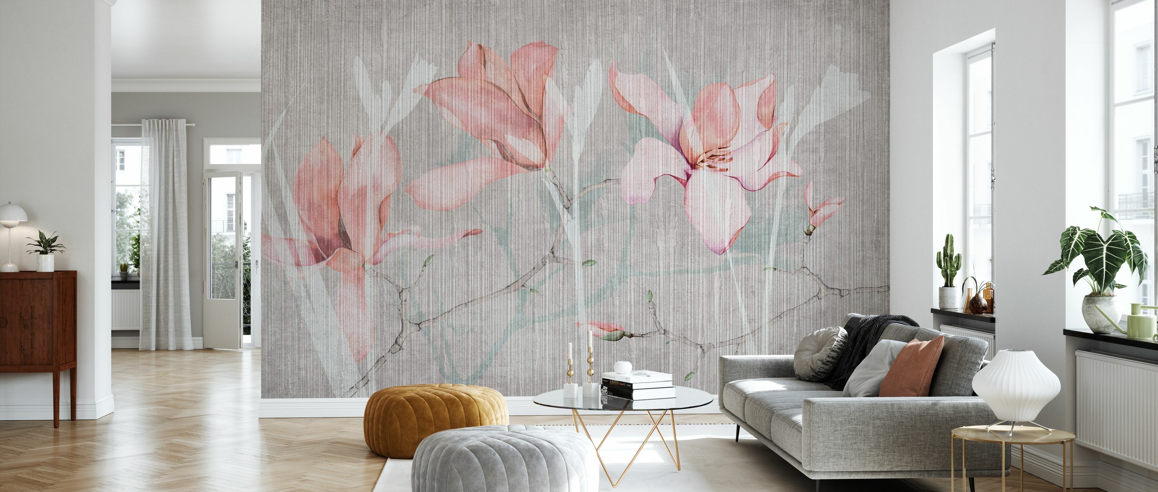 Fototapet magnolia chatoyer, personalizat, photowall 