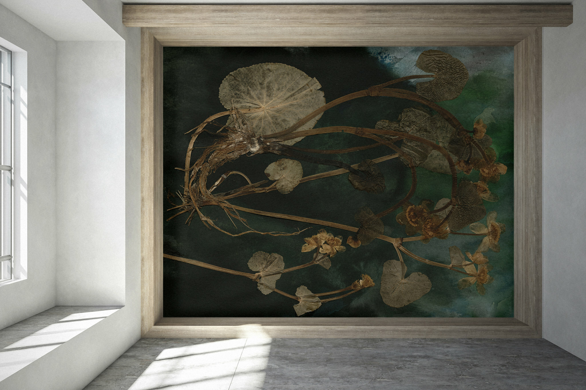 Fototapet marsh marigold, personalizat, photowall 