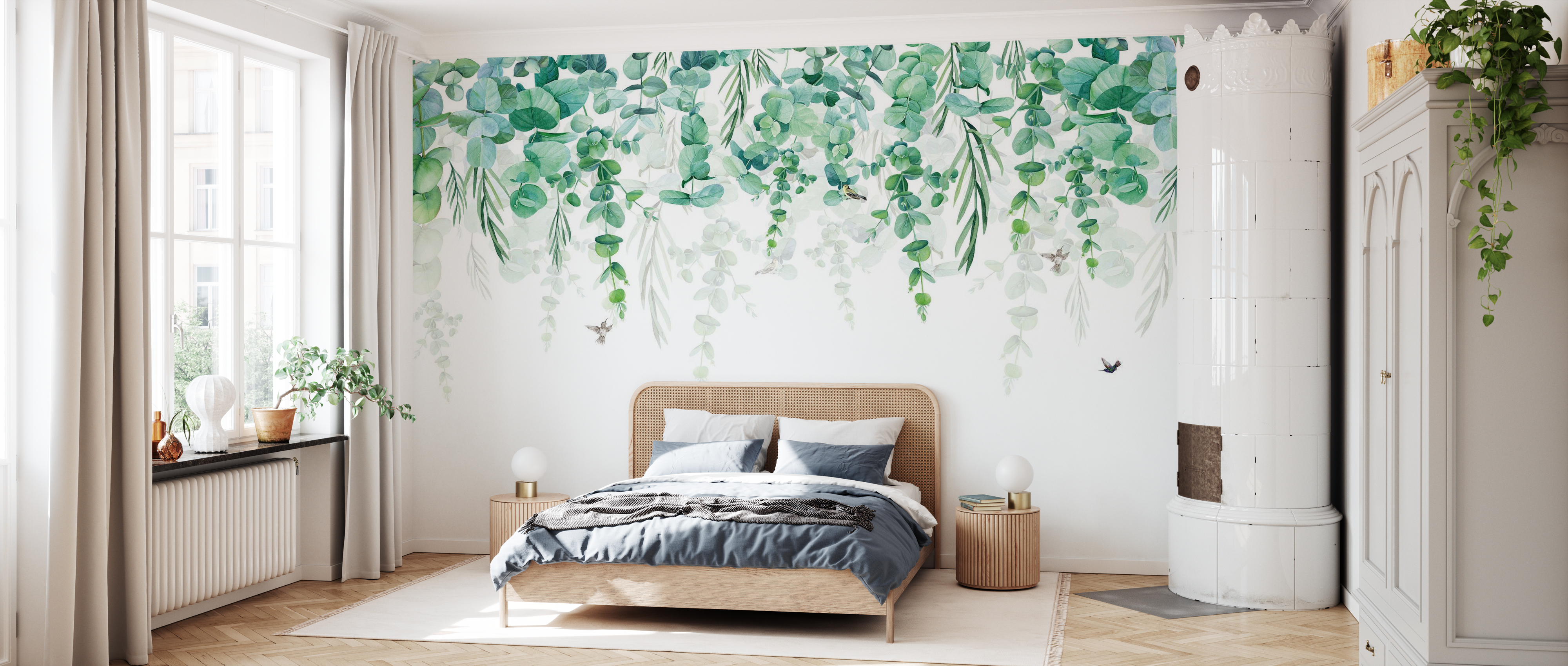 Tapet Greenery Drape, Photowall