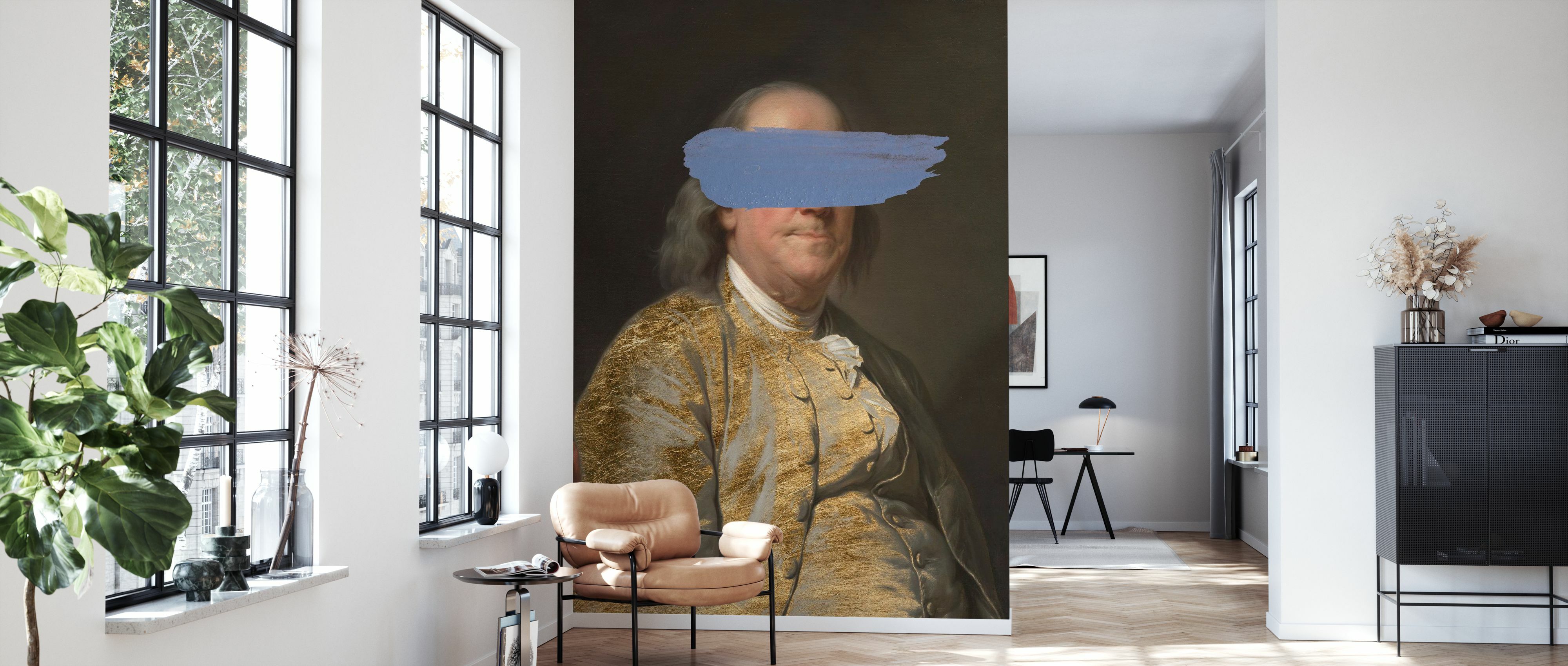 Tapet masked franklin, photowall 