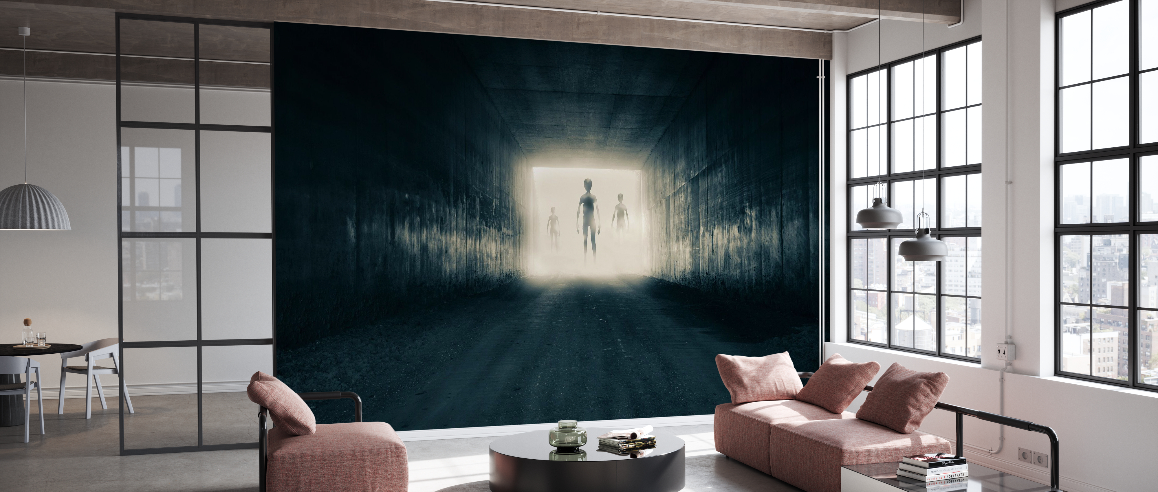 Tapet group of aliens, photowall 