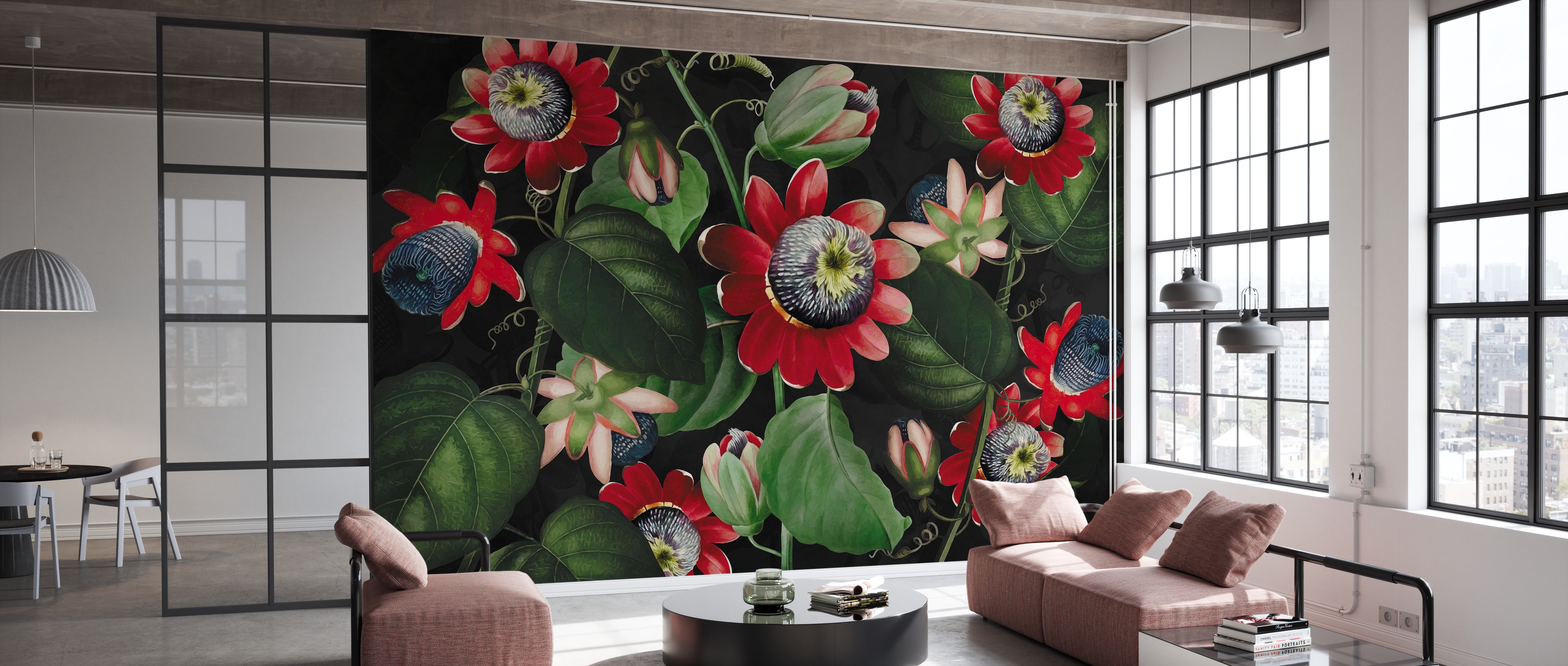 Tapet passiflora, photowall 