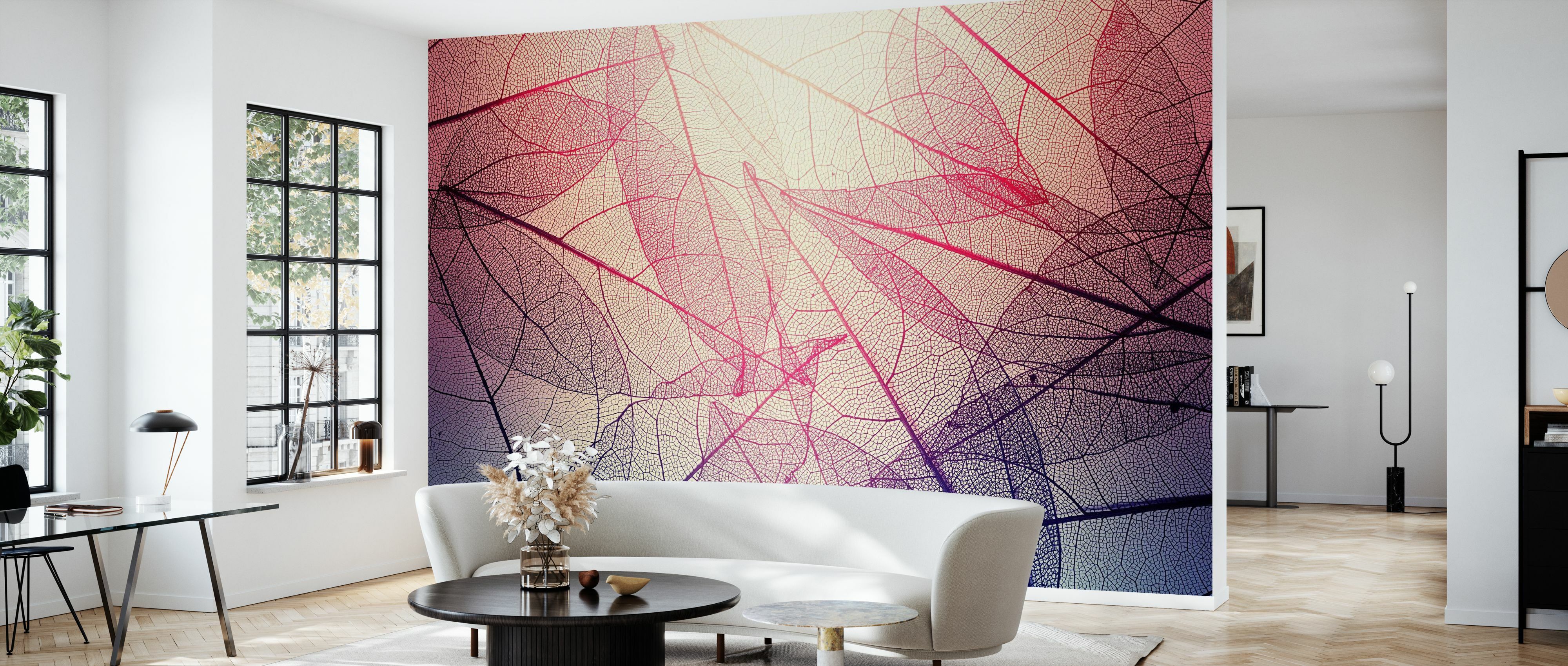 Tapet skeleton leaves portrait, photowall 