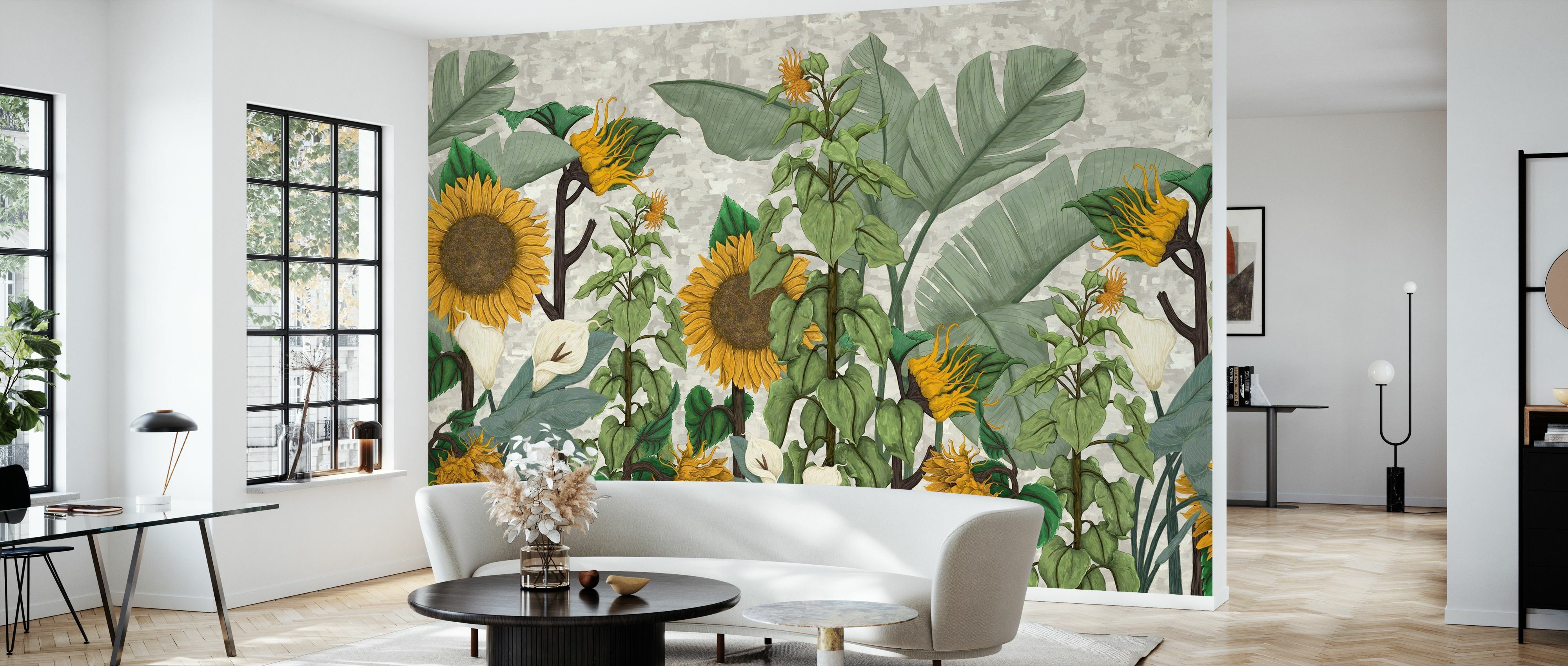 Tapet Sunflower Garden, Photowall