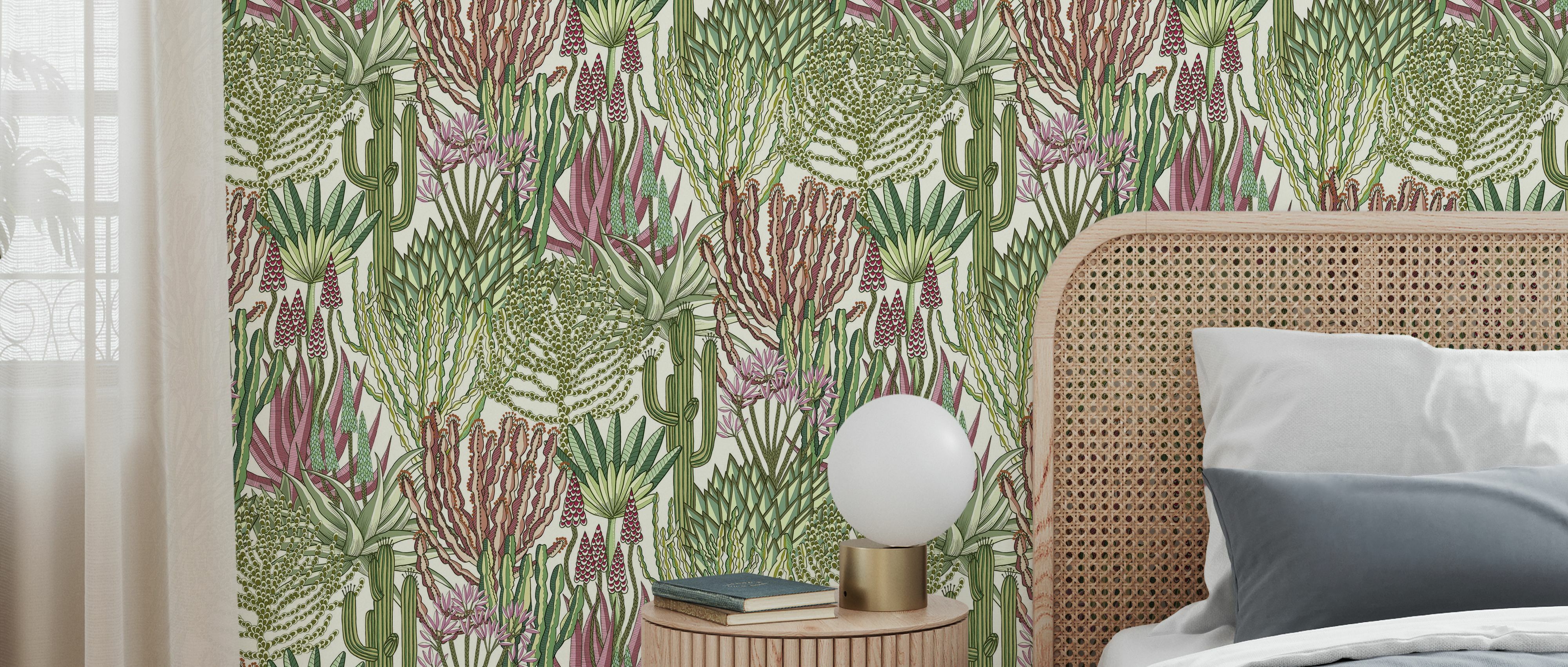 Tapet euphorbia forest, paradise, photowall 