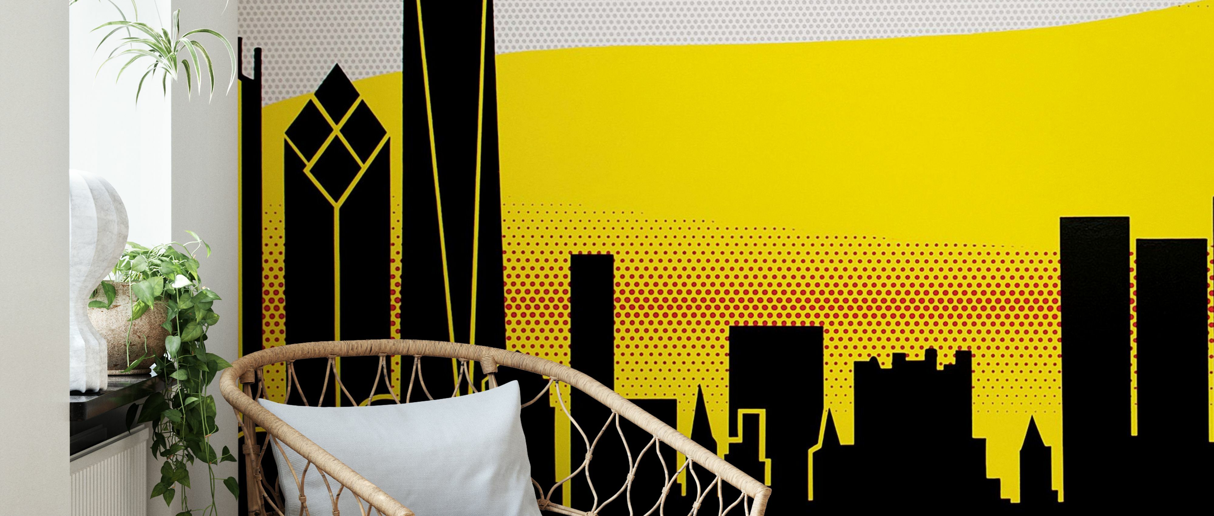 Fototapet yellow skies over paradise, personalizat, photowall 