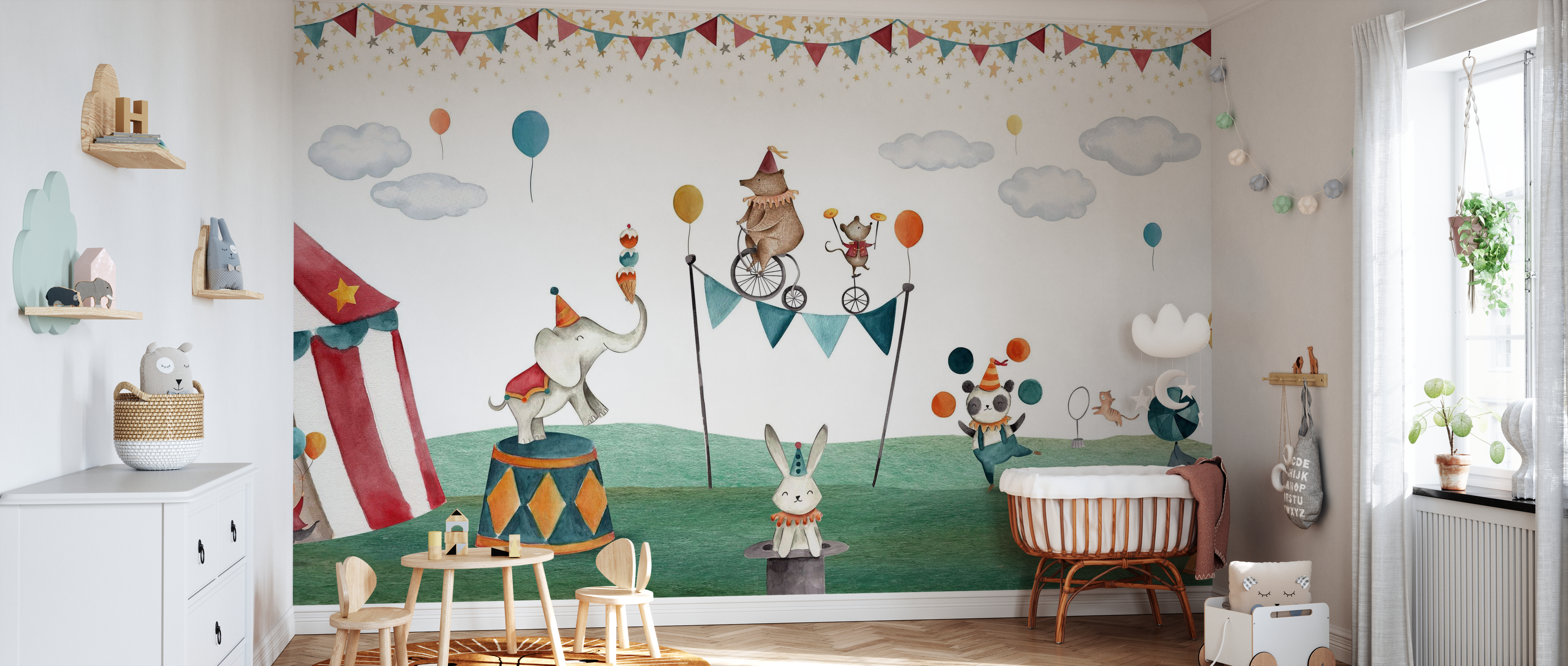 Tapet crazy circus, photowall 