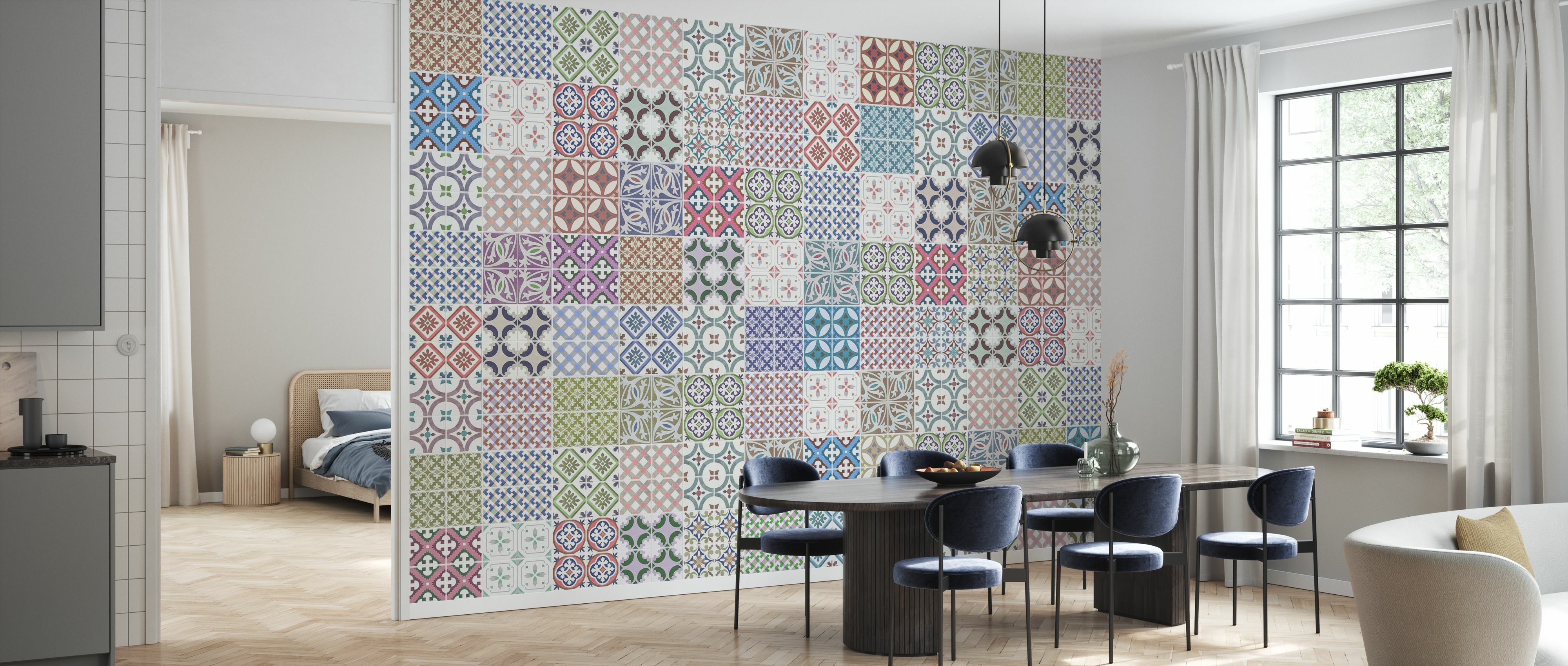 Tapet moroccan tiles ii, photowall 
