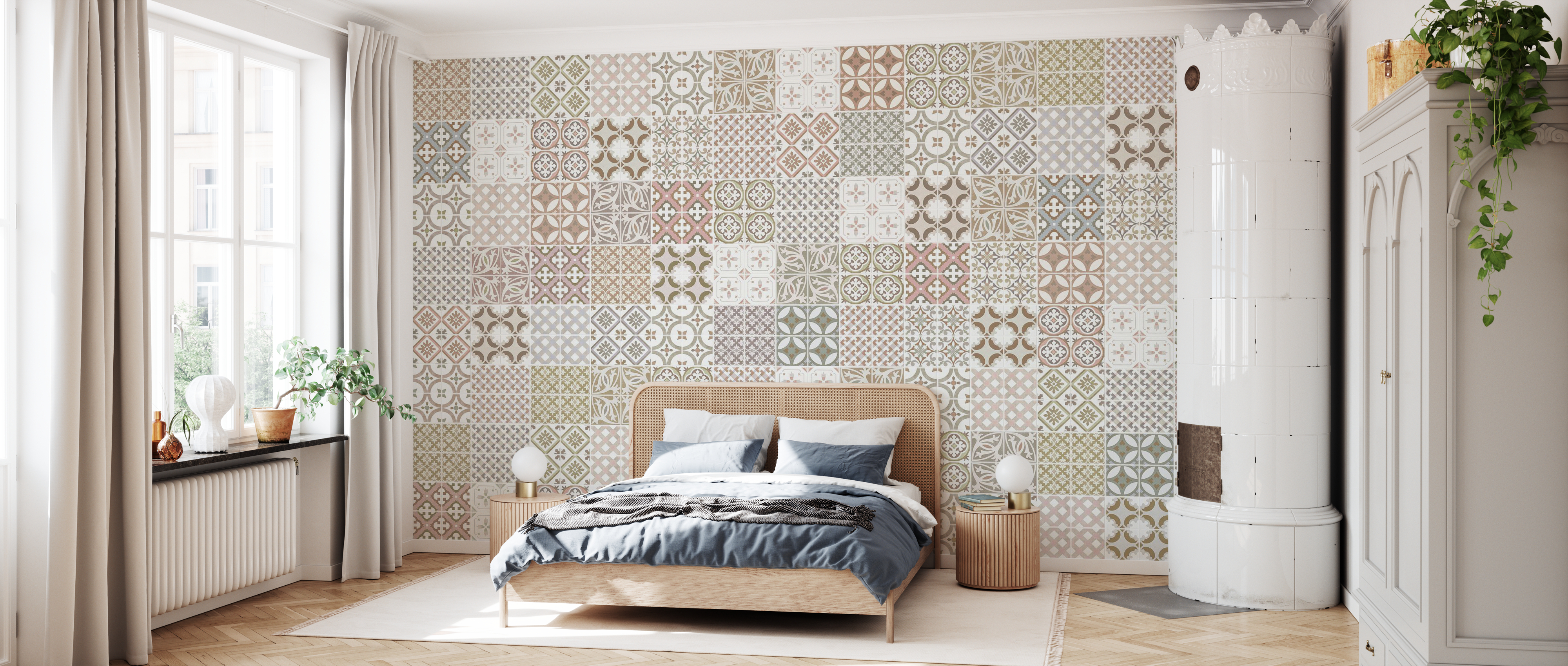 Tapet moroccan tiles iii, photowall 