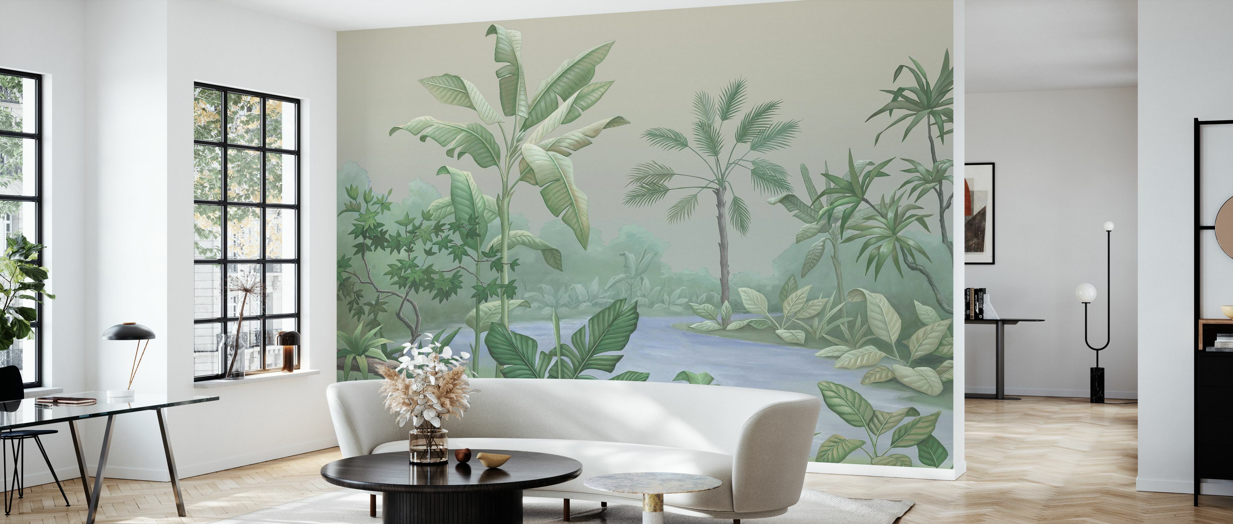 Tapet promised land, green, photowall 