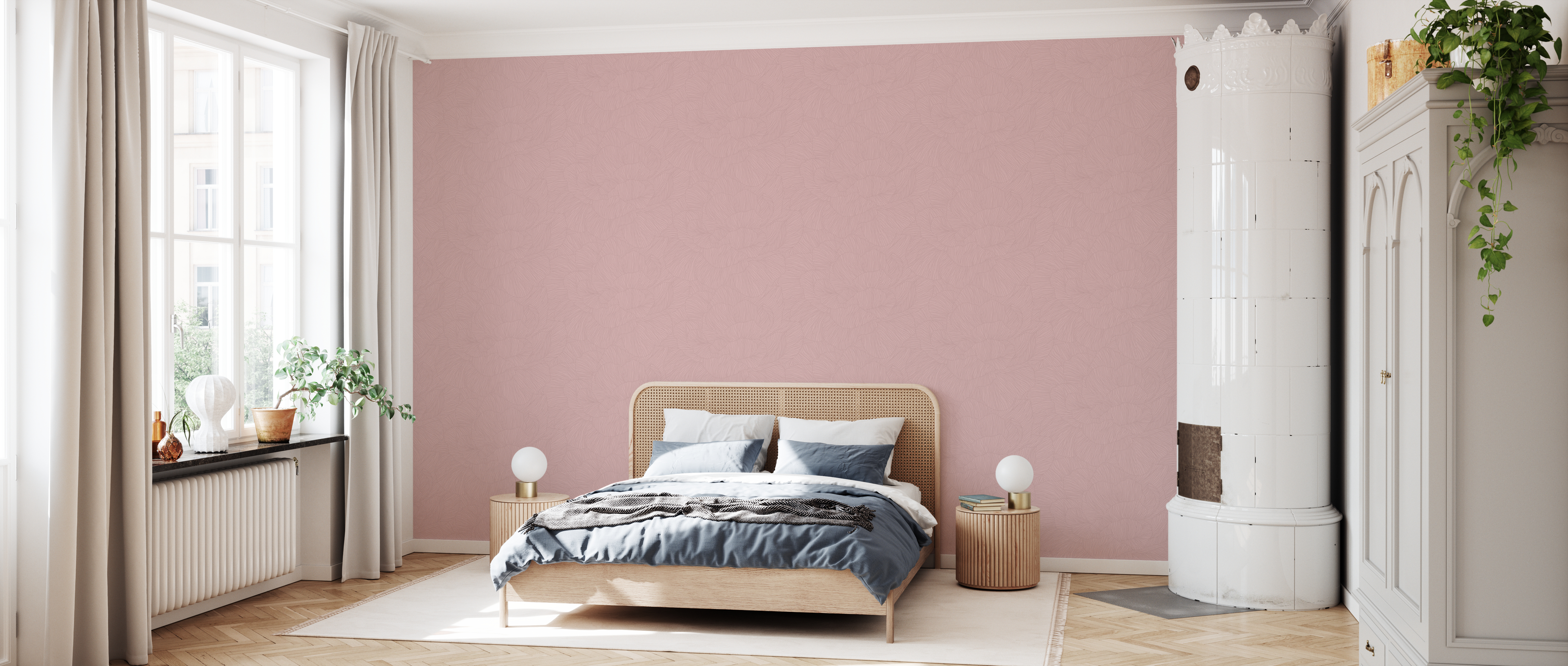 Tapet Rose, Lenient Pink, Photowall