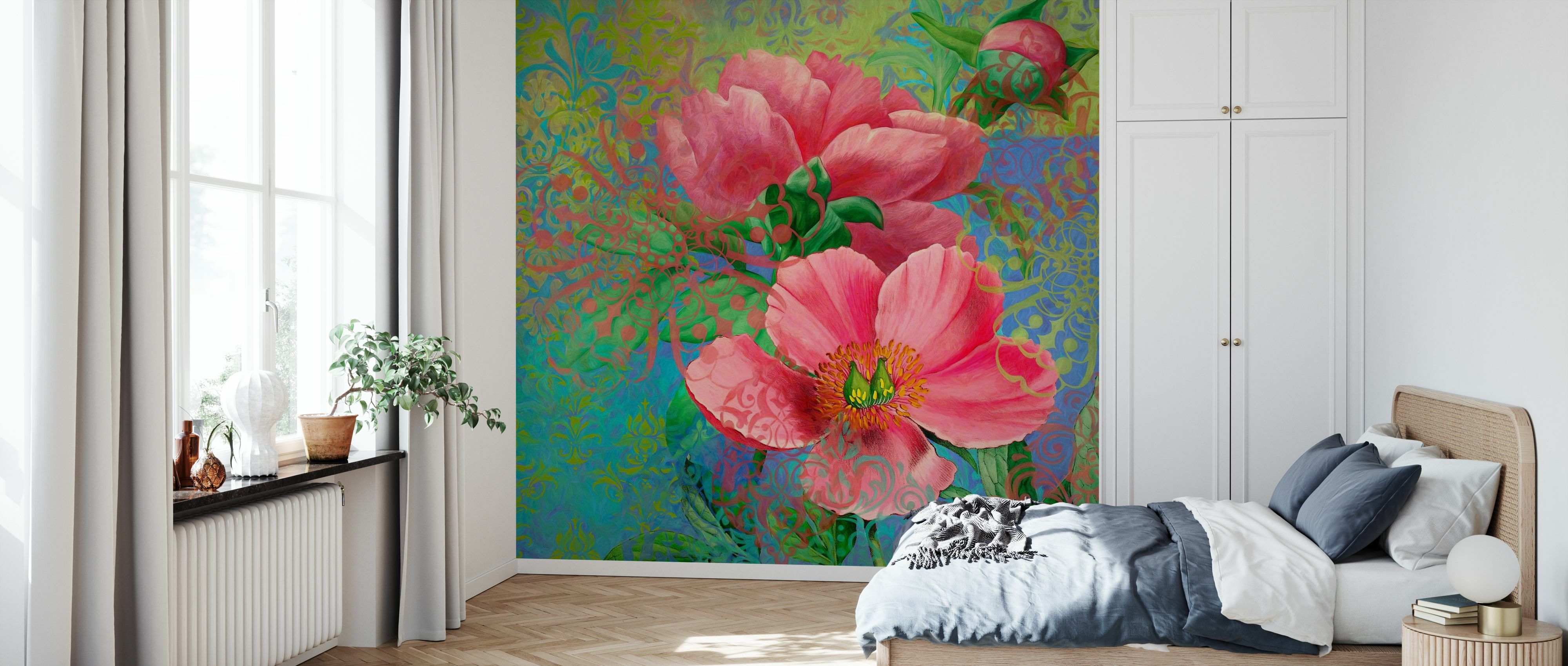 Tapet arabesque flowers, photowall 